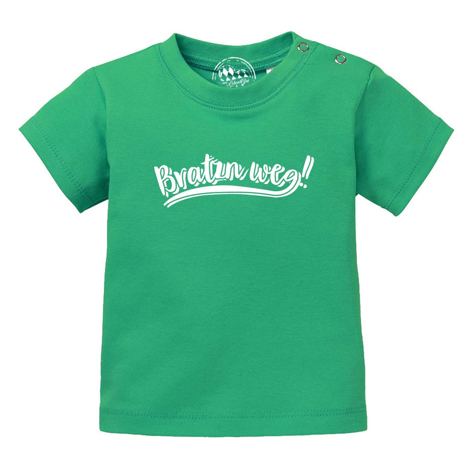 Baby T-Shirt "Bratzn weg" - bavariashop - mei LebensGfui