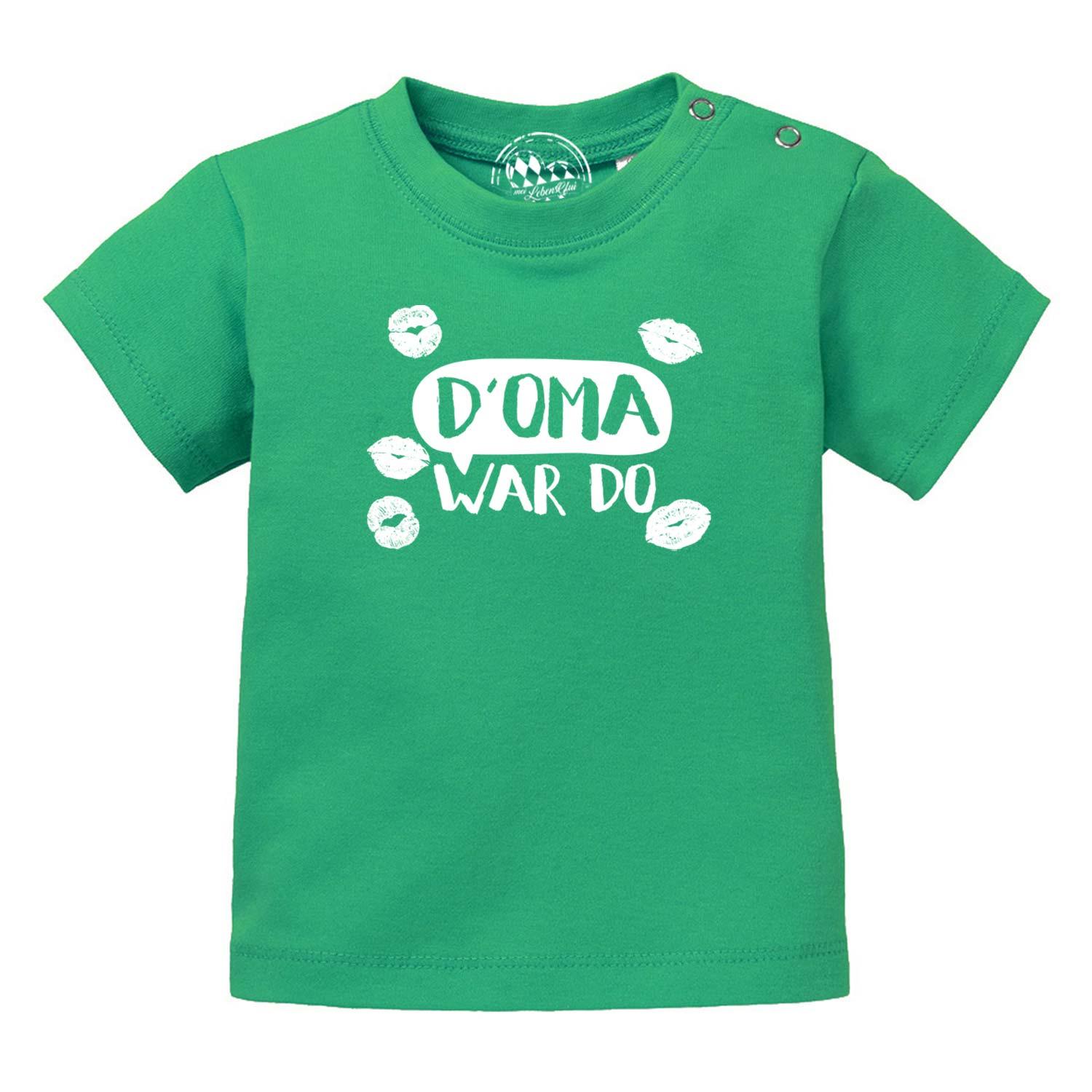 Baby T-Shirt "D' Oma war do…" - bavariashop - mei LebensGfui