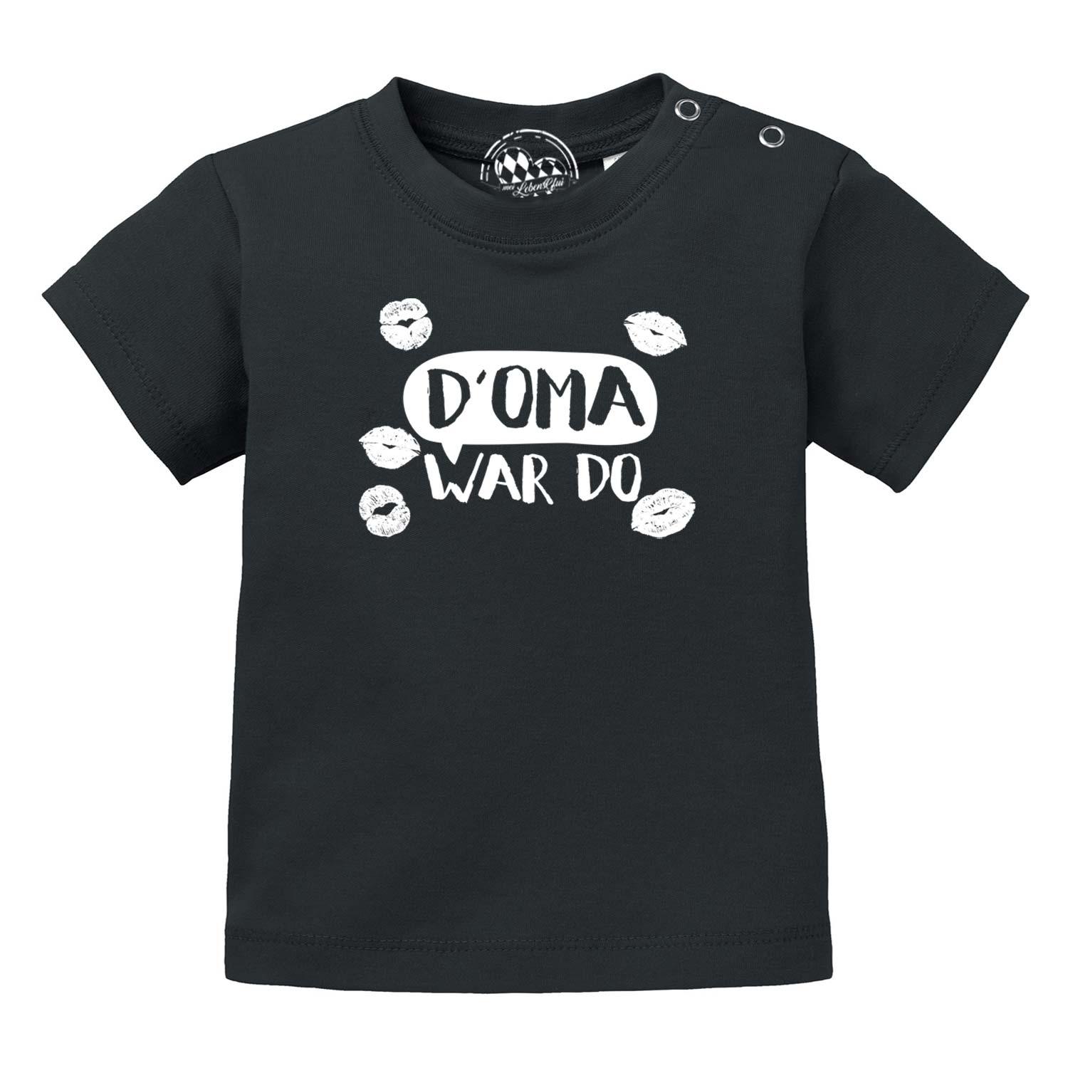 Baby T-Shirt "D' Oma war do…" - bavariashop - mei LebensGfui