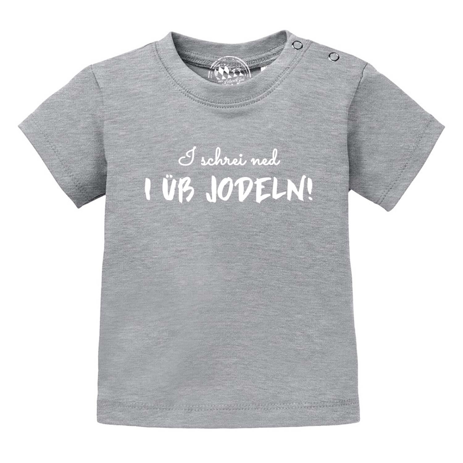 Baby T-Shirt "I üb jodeln" - bavariashop - mei LebensGfui