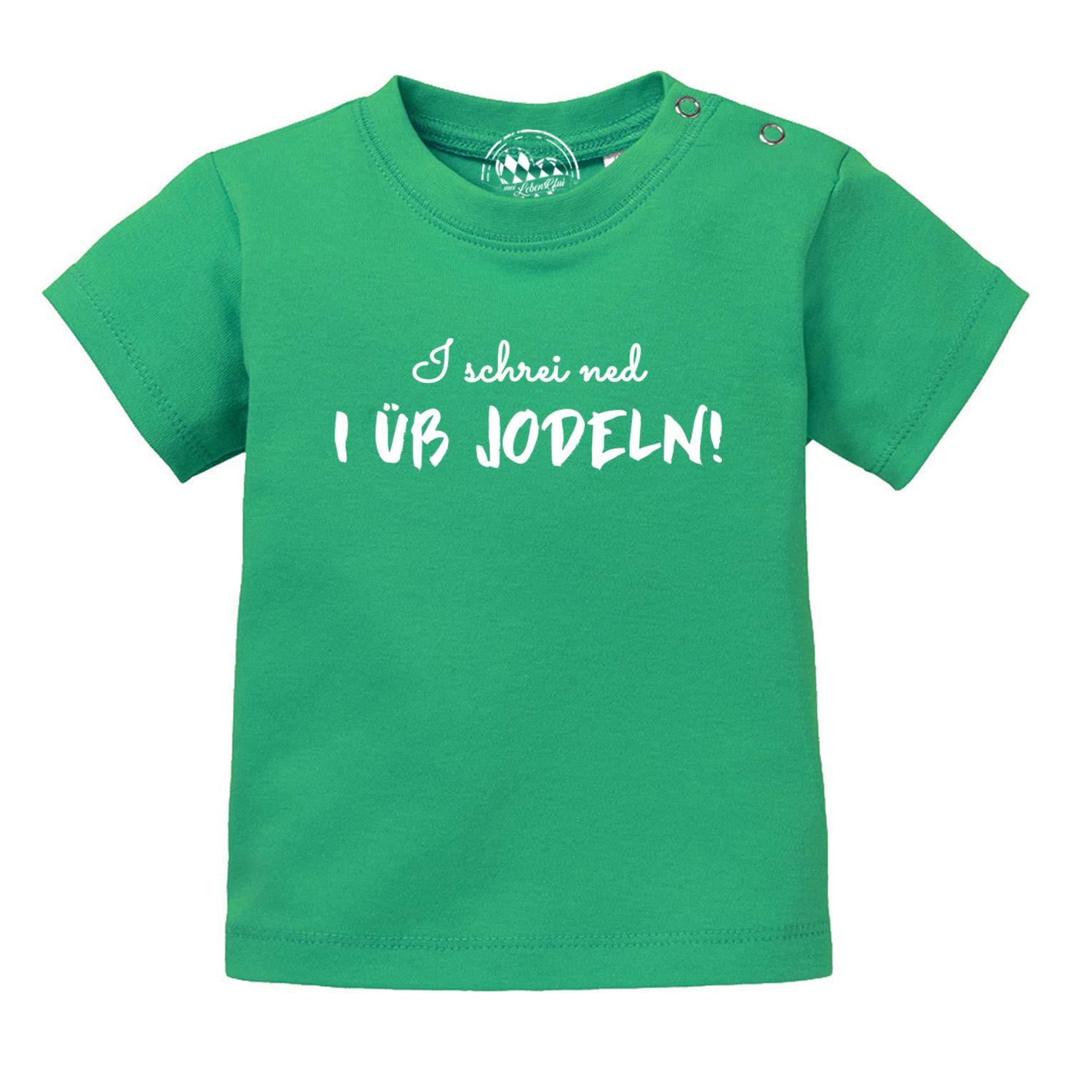 Baby T-Shirt "I üb jodeln" - bavariashop - mei LebensGfui