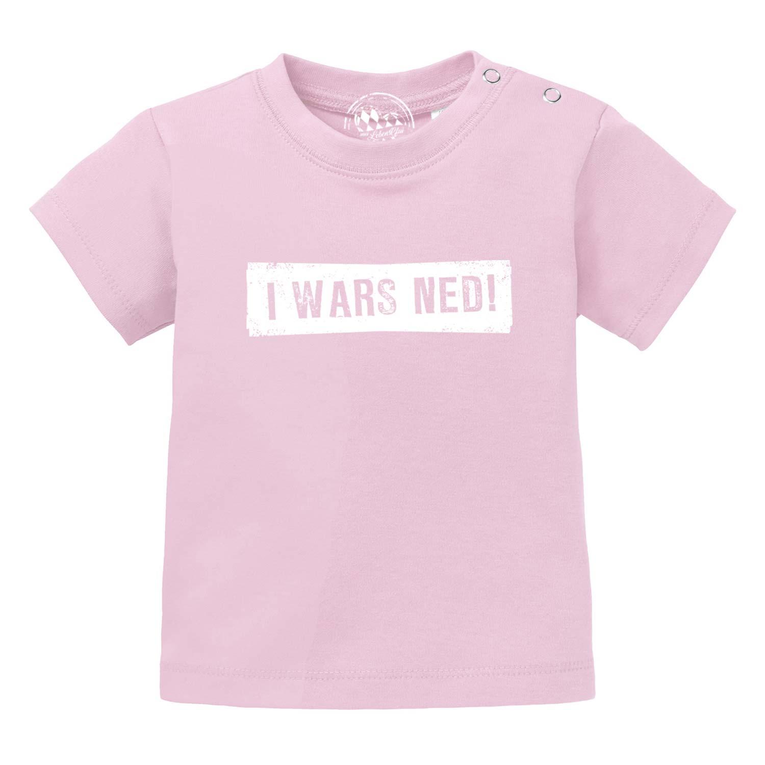 Baby T-Shirt "I wars ned!" - bavariashop - mei LebensGfui