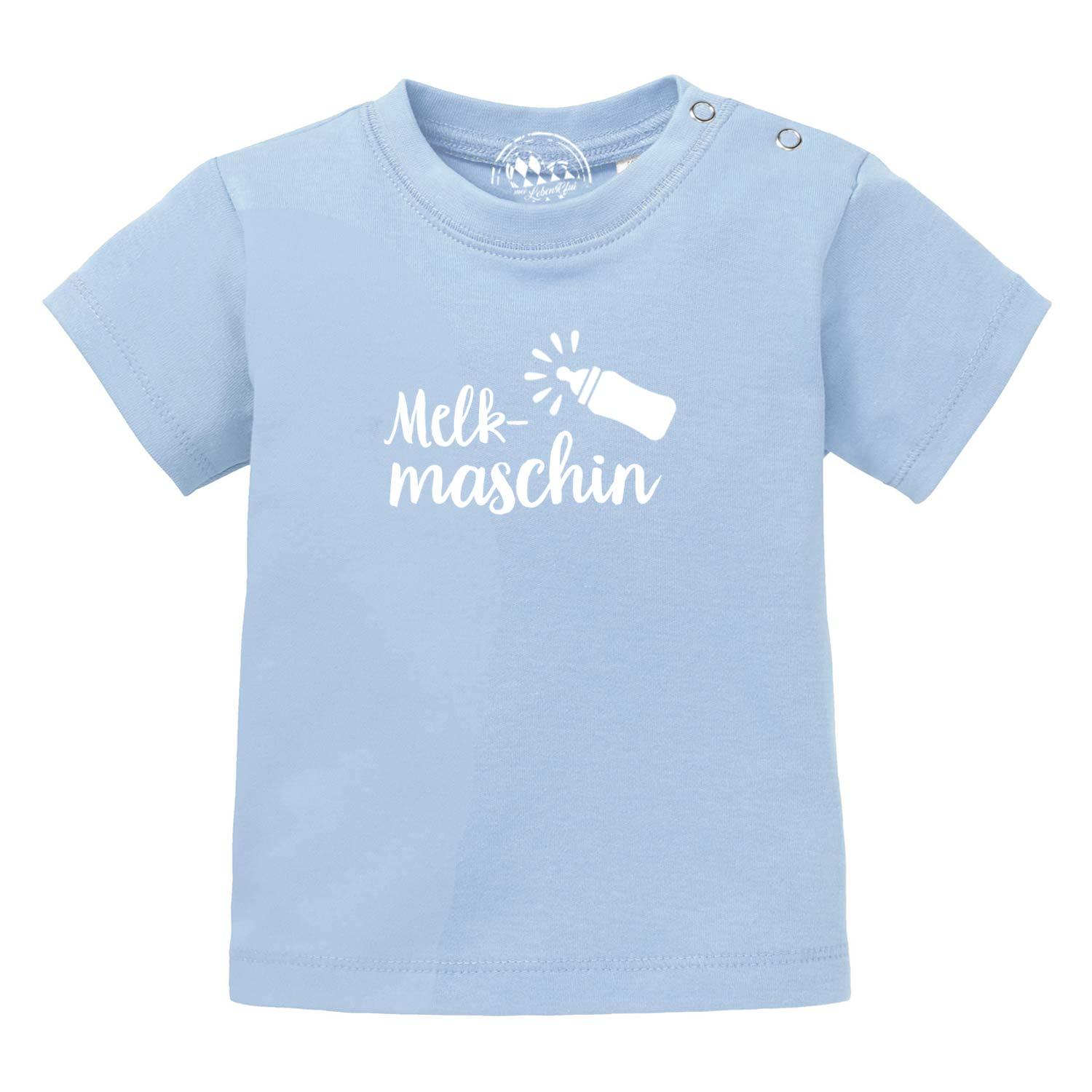 Baby T-Shirt "Melkmaschin" - bavariashop - mei LebensGfui