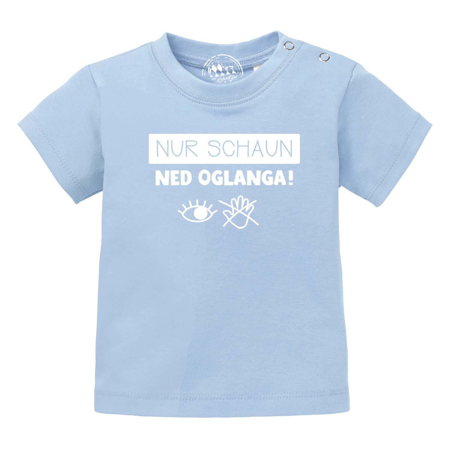 Baby T-Shirt "Nur schaun…" - bavariashop - mei LebensGfui