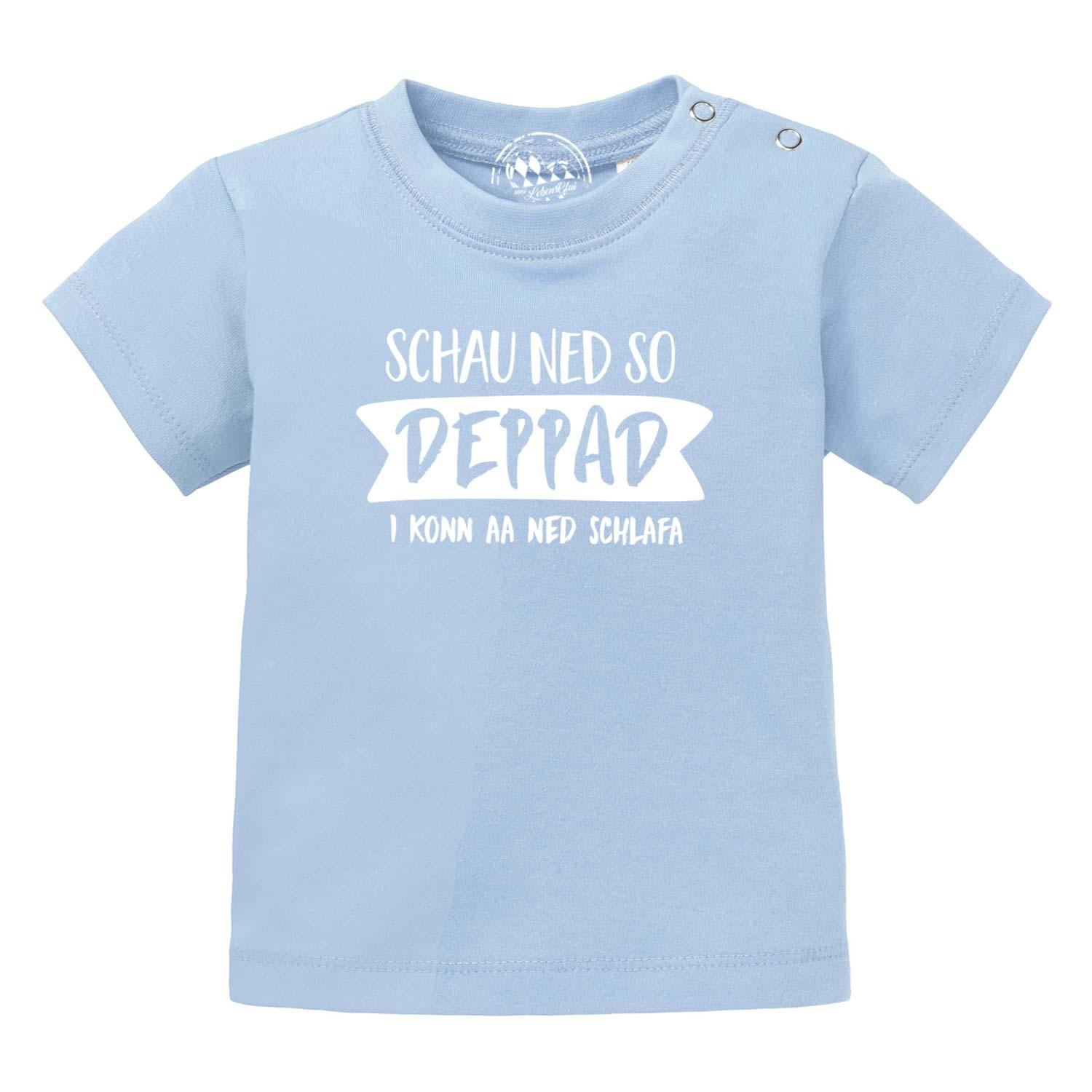 Baby T-Shirt "Schau ned so..." - bavariashop - mei LebensGfui