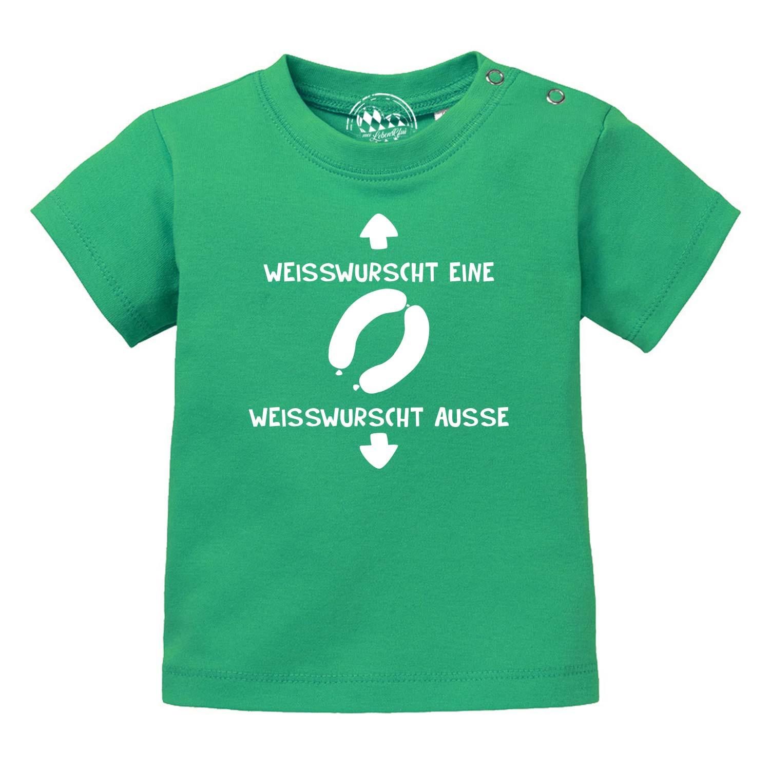 Baby T-Shirt "Weißwurscht" - bavariashop - mei LebensGfui