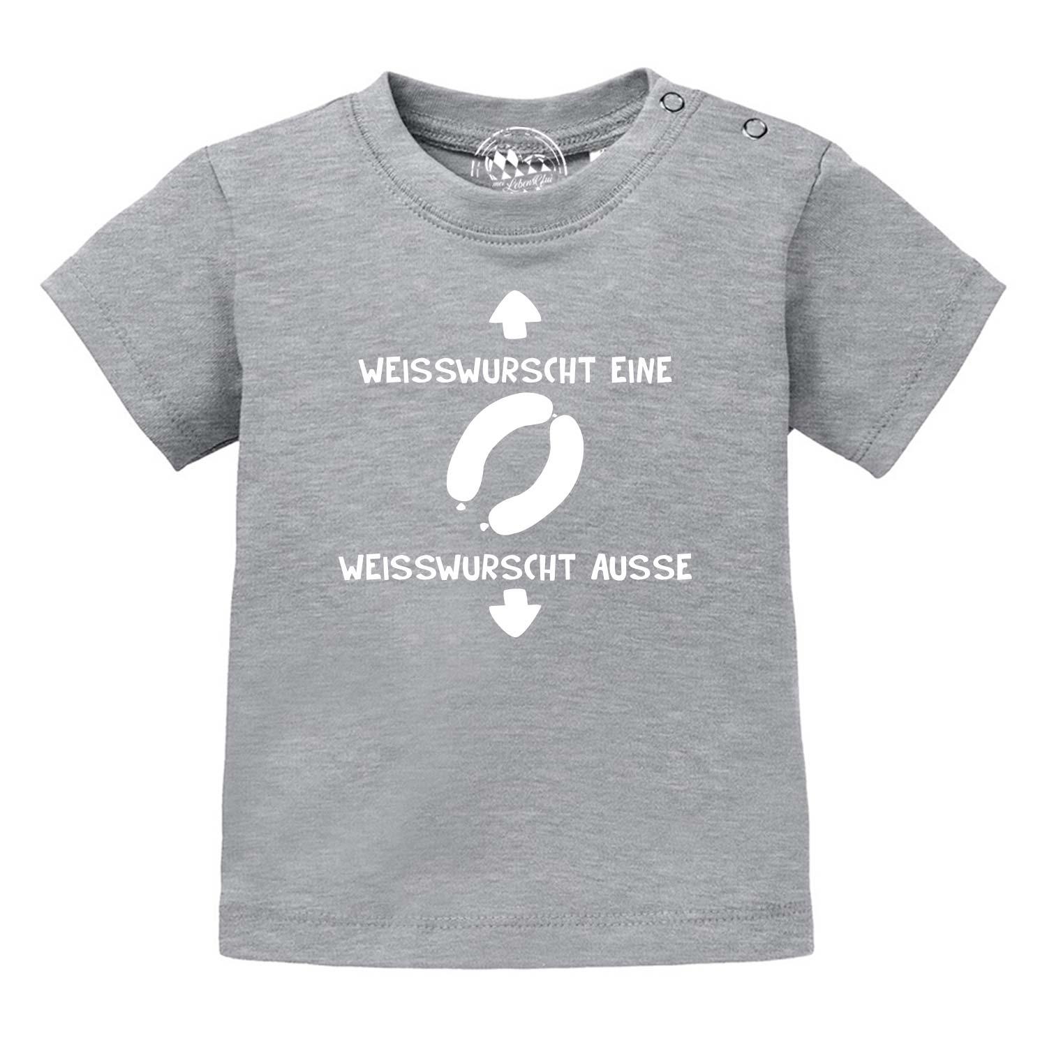 Baby T-Shirt "Weißwurscht" - bavariashop - mei LebensGfui