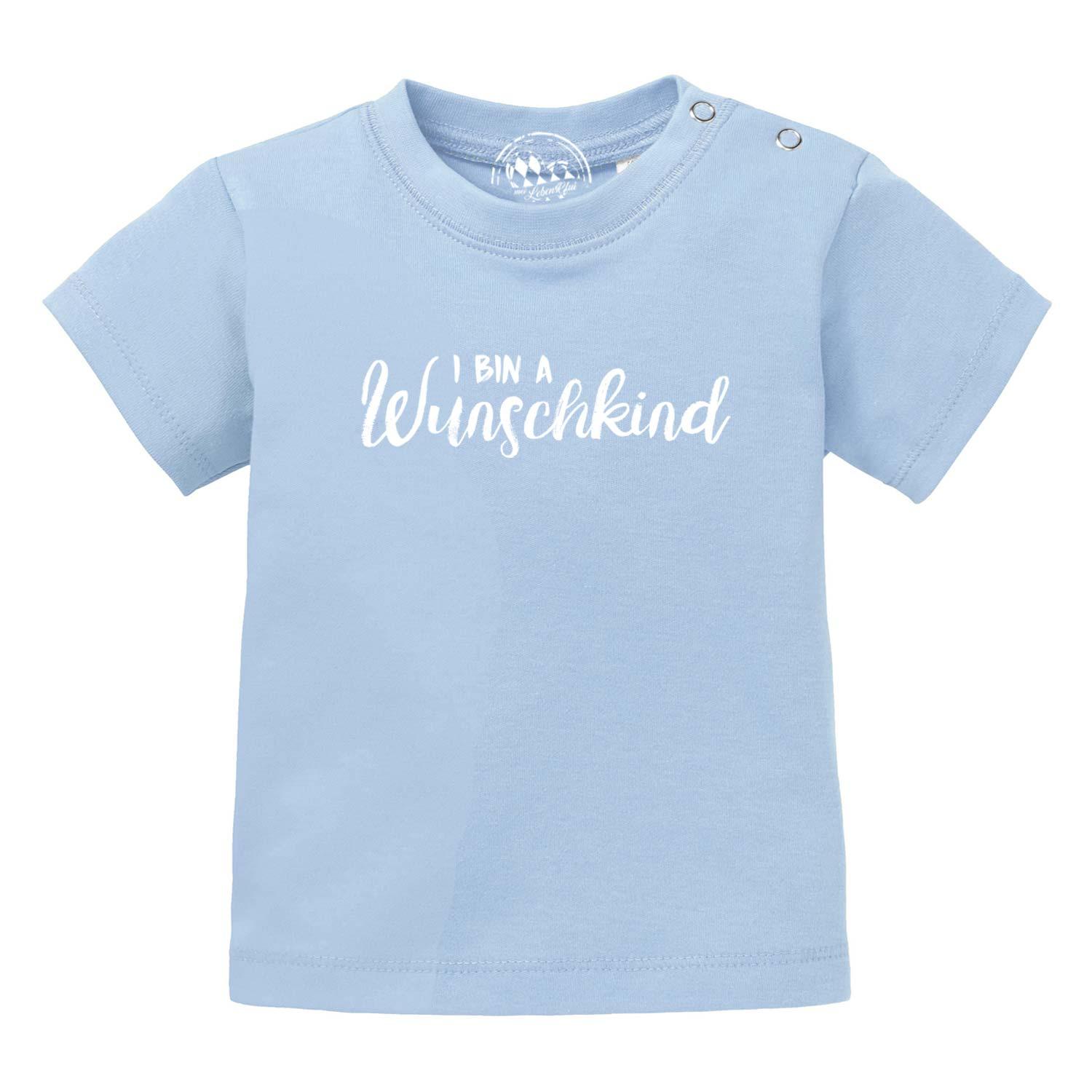 Baby T-Shirt "Wunschkind" - bavariashop - mei LebensGfui