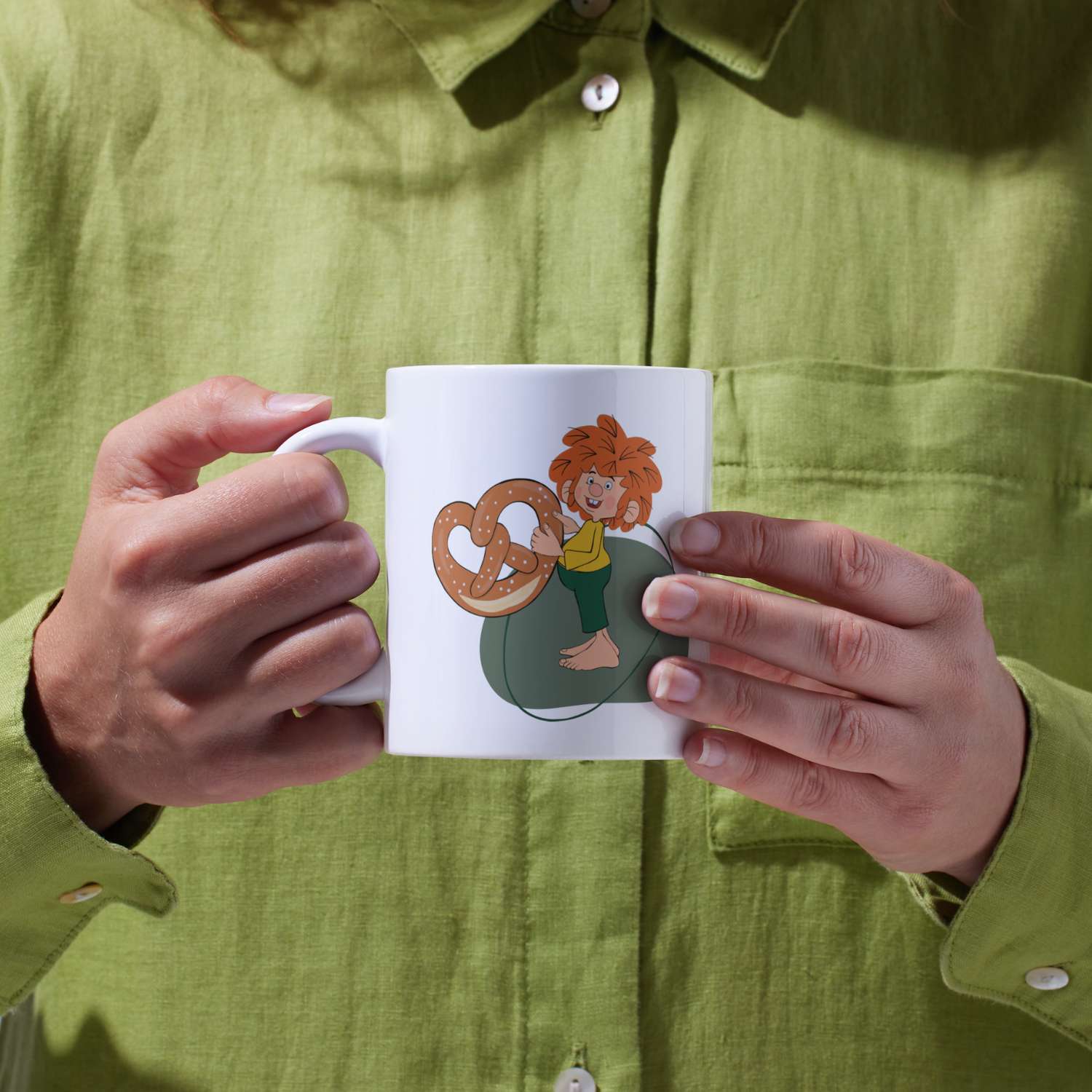 ®Pumuckl Tasse "Breze"