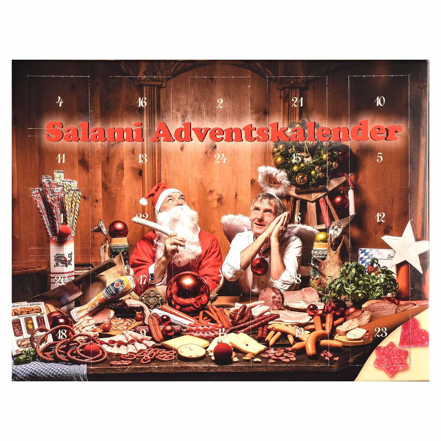 Bayerischer Salami Adventskalender - bavariashop - mei LebensGfui