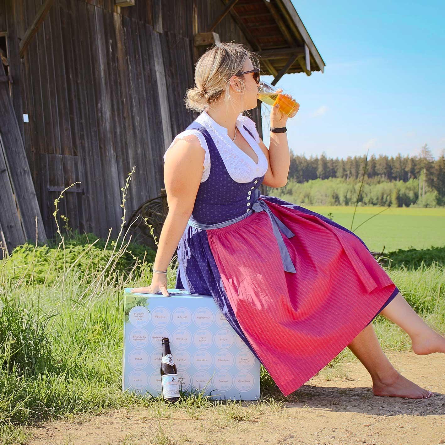 Bier-Box "Bayerischer Biergarten" - bavariashop - mei LebensGfui