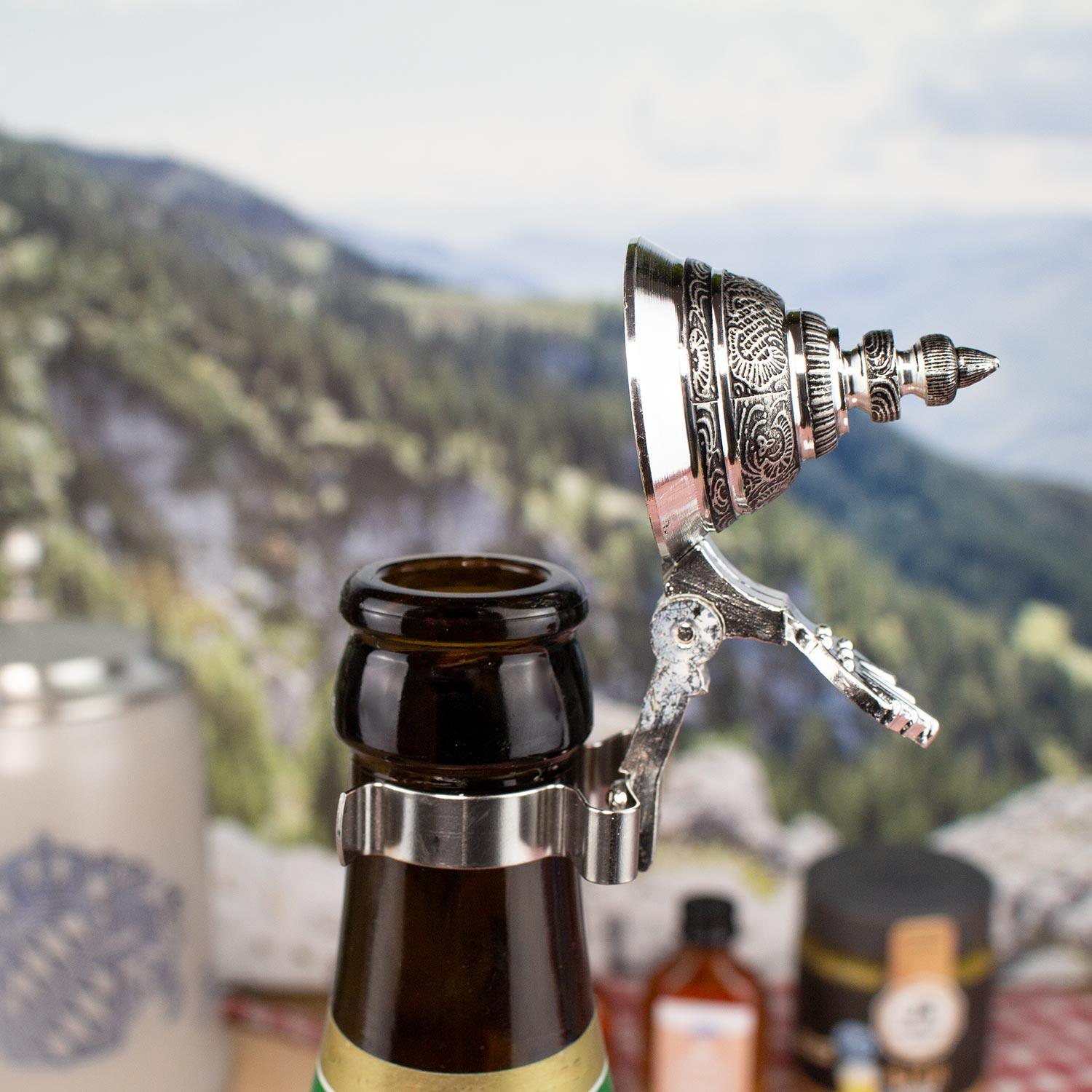 Bierflaschen Zinndeckel - bavariashop - mei LebensGfui