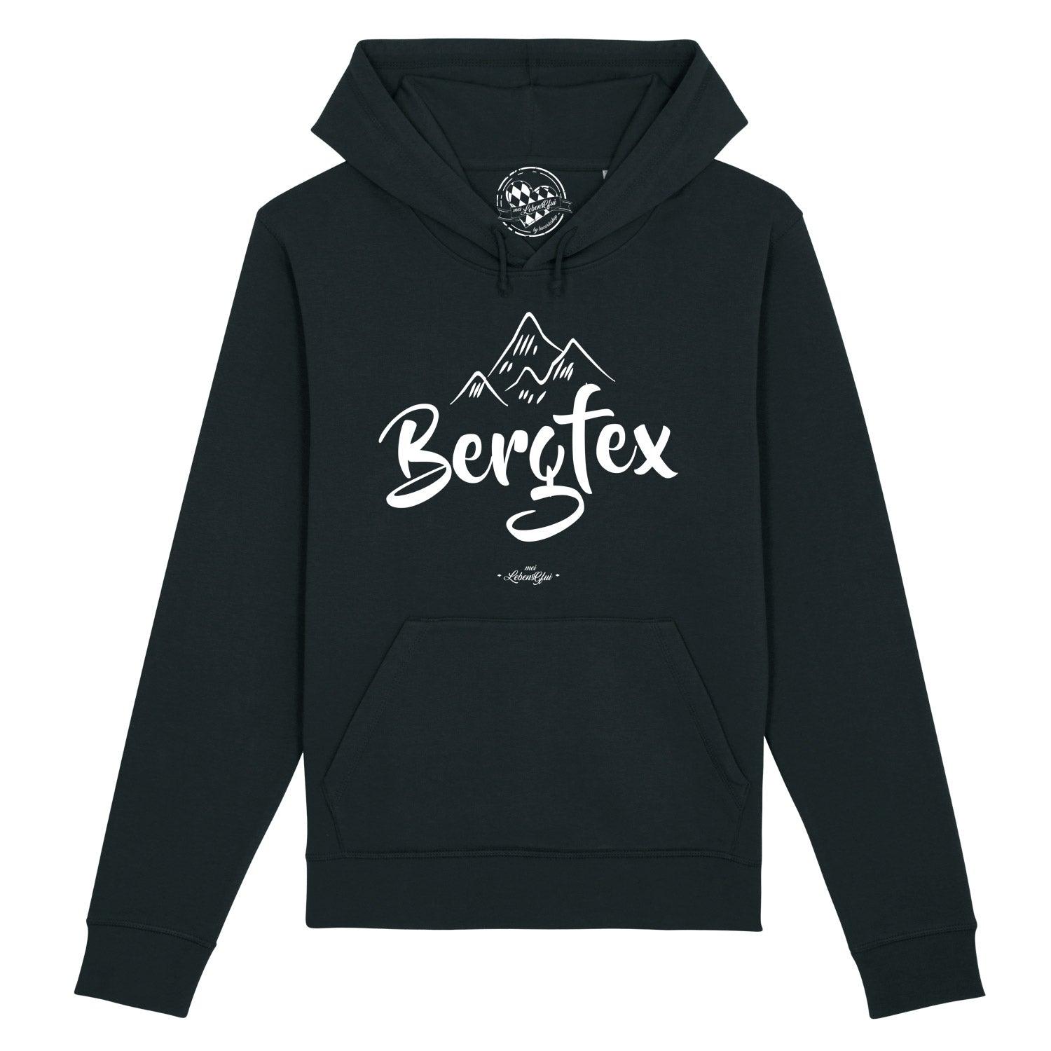 Damen Hoodie "Bergfex" - bavariashop - mei LebensGfui