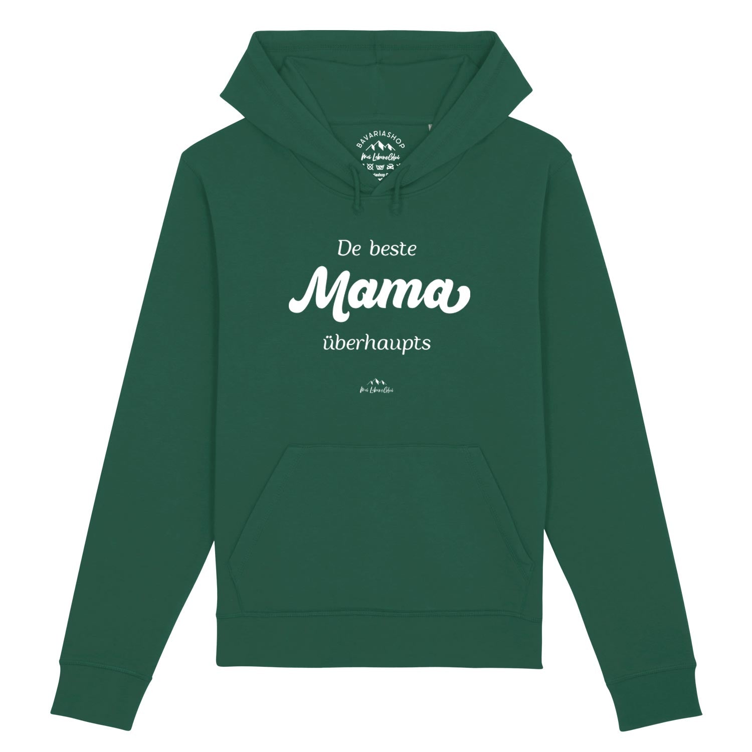 Damen Hoodie "De beste Mama übahaupts"