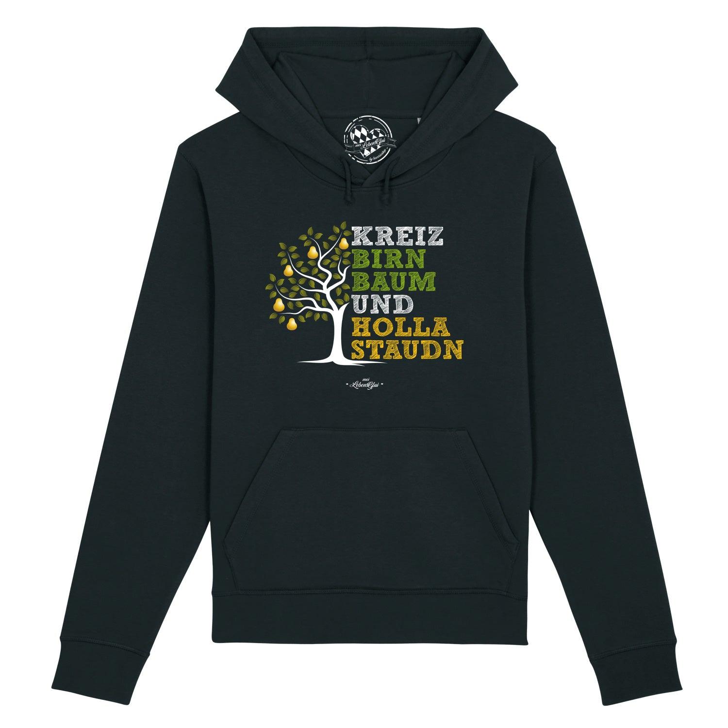 Damen Hoodie "Kreizbirnbaum" - bavariashop - mei LebensGfui