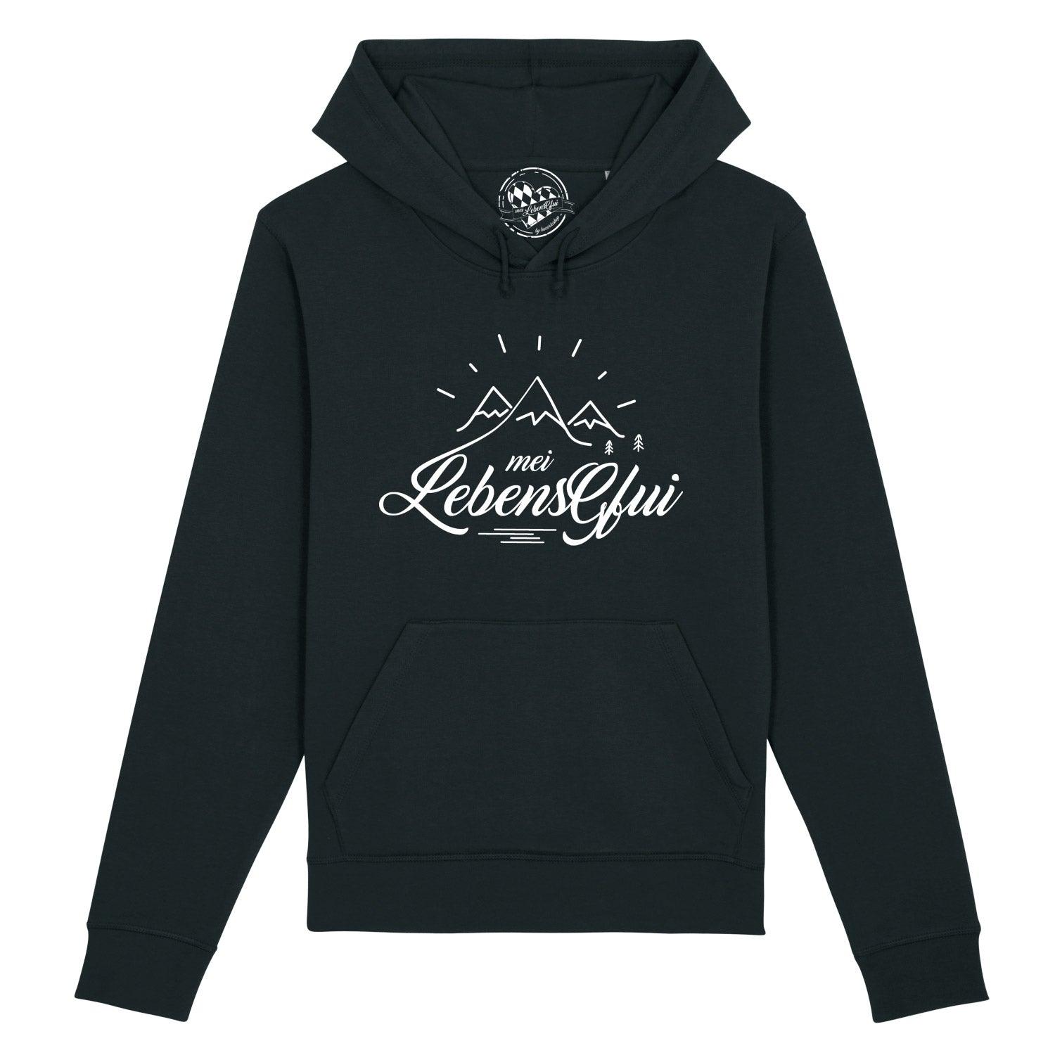 Damen Hoodie "Mei LebensGfui" - bavariashop - mei LebensGfui