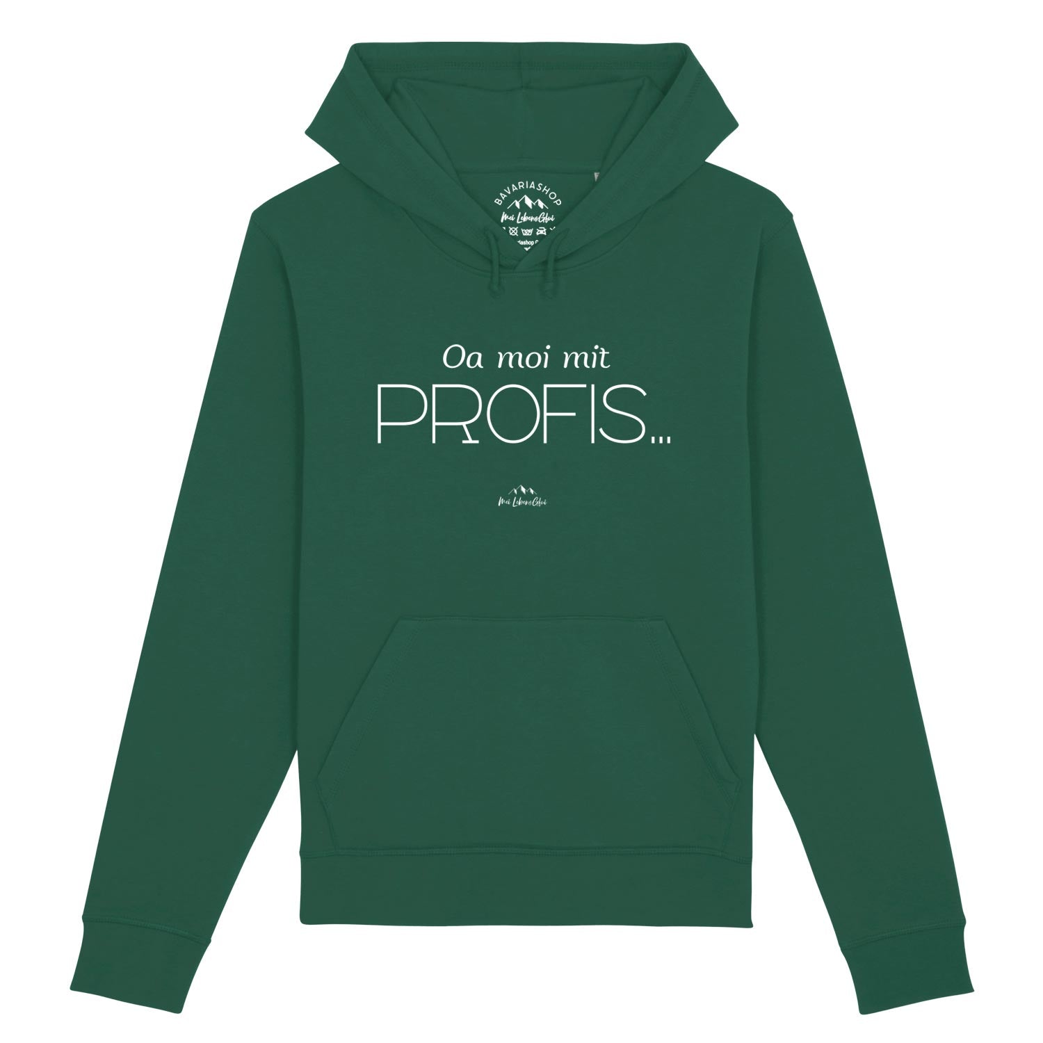 Damen Hoodie "Oa moi mit Profis!"