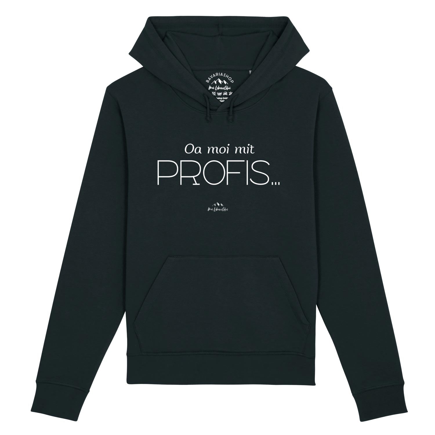 Damen Hoodie "Oa moi mit Profis!"