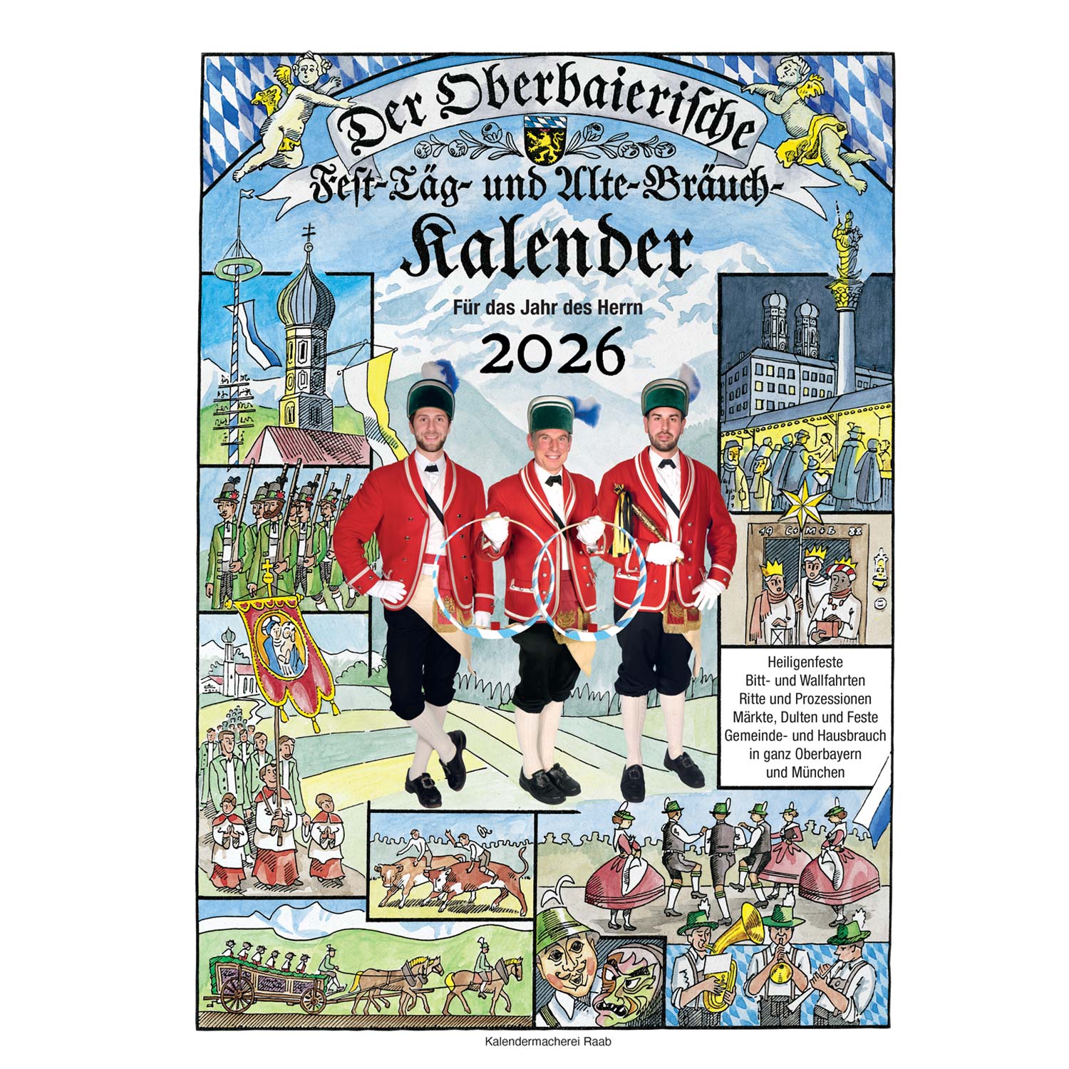 Obb. Fest-Täg- und Alte-Bräuch-Kalender 2026