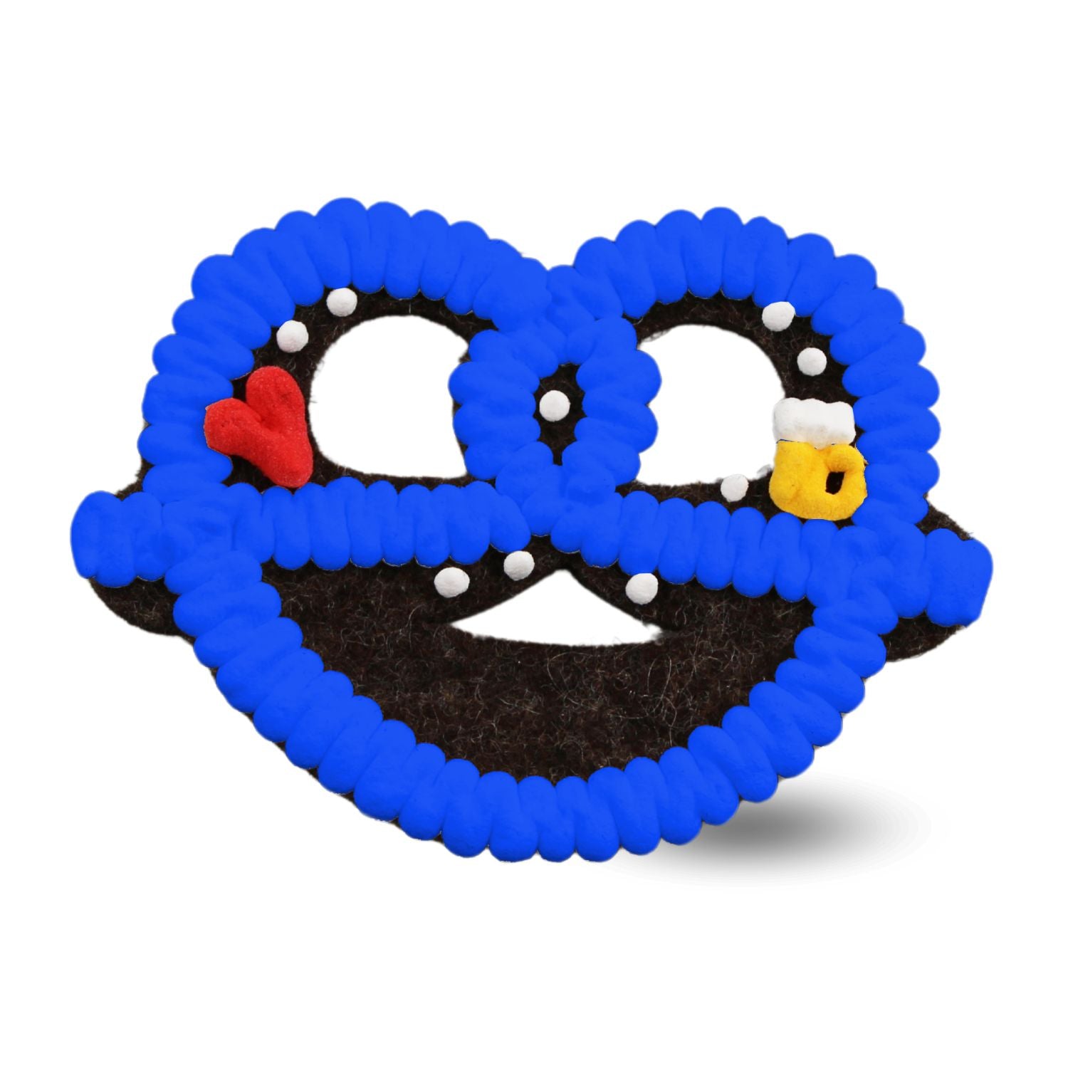 Filzherz-Brezen-Anstecker mit Wunschtext