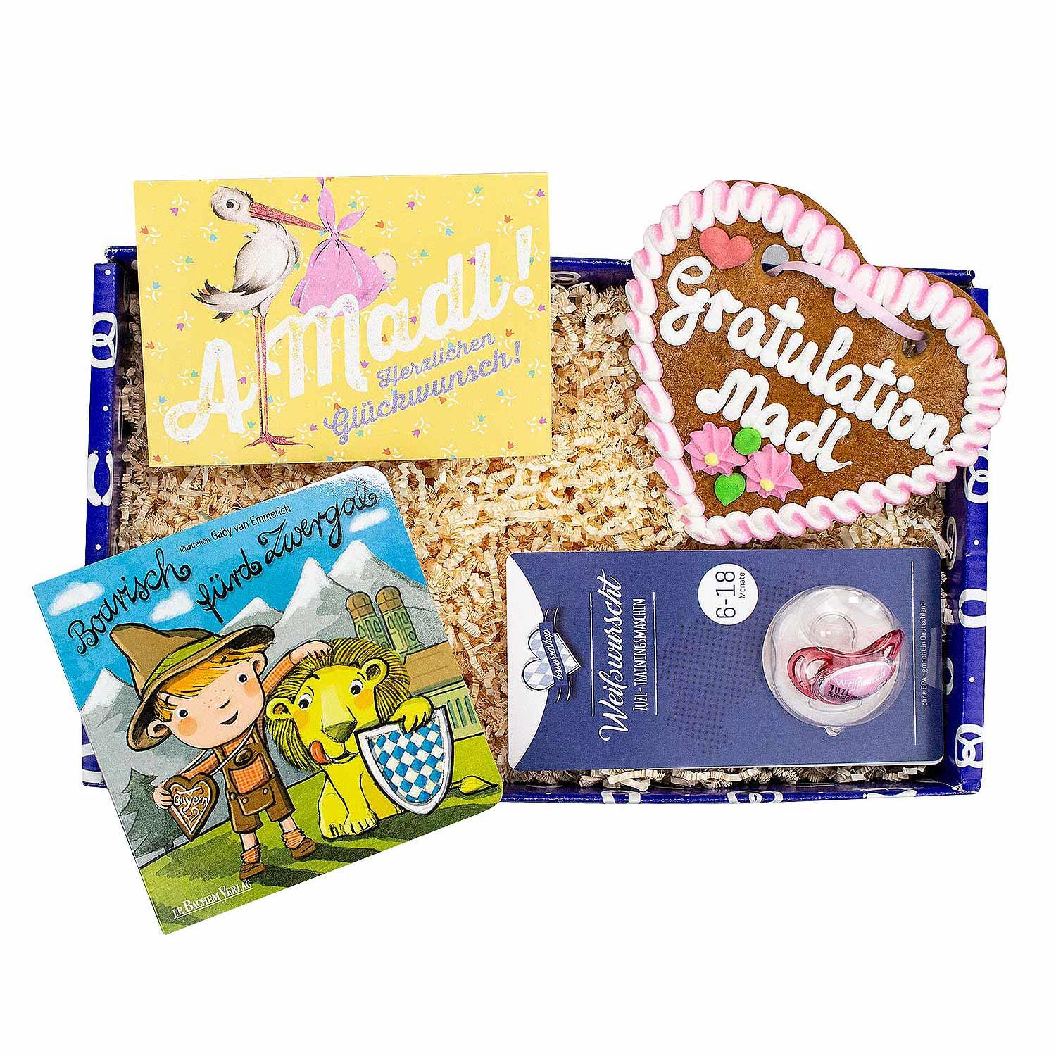 Geschenkbox "A Madl" - bavariashop - mei LebensGfui