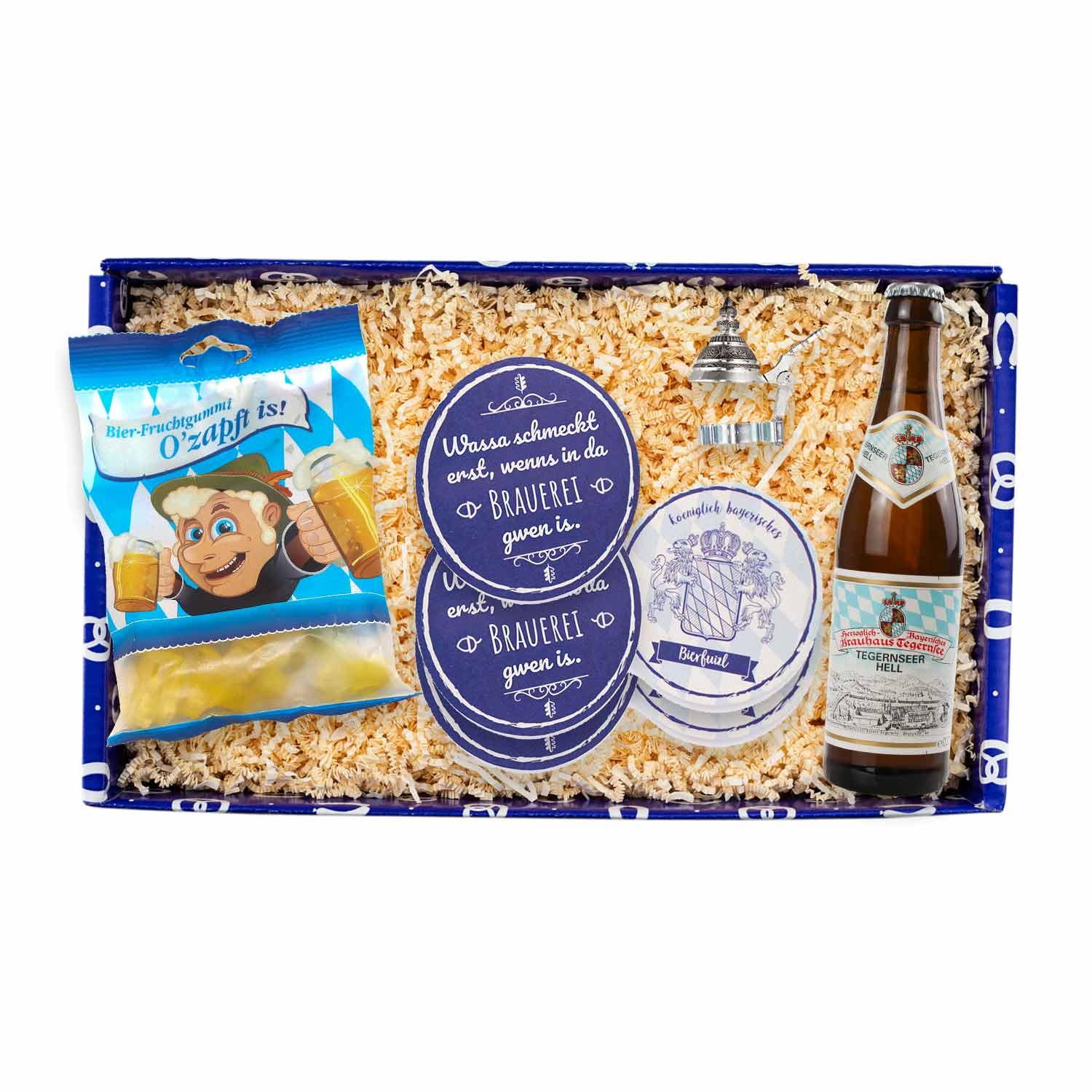 Geschenkbox "Bierdimpfe" - bavariashop - mei LebensGfui