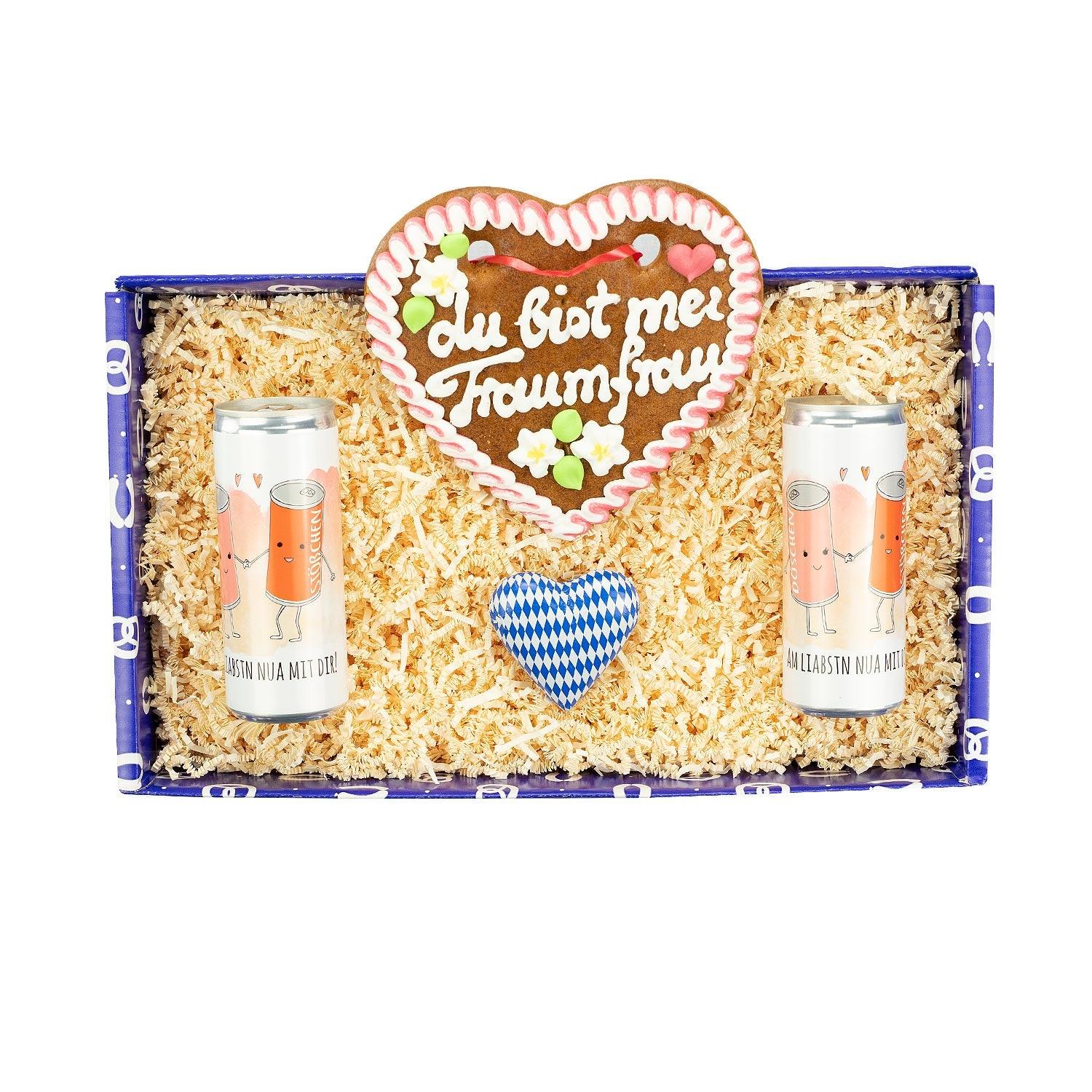 Geschenkbox "Mei Traumfrau" - bavariashop - mei LebensGfui