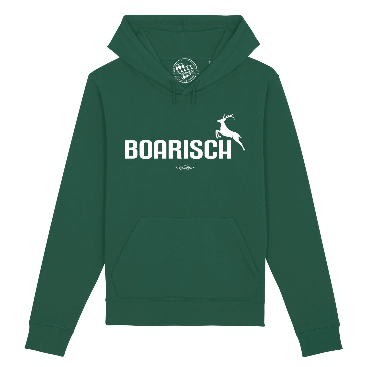 Herren Hoodie "Boarisch" - bavariashop - mei LebensGfui