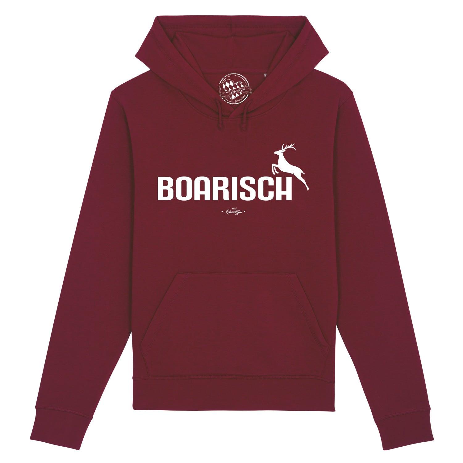 Herren Hoodie "Boarisch" - bavariashop - mei LebensGfui