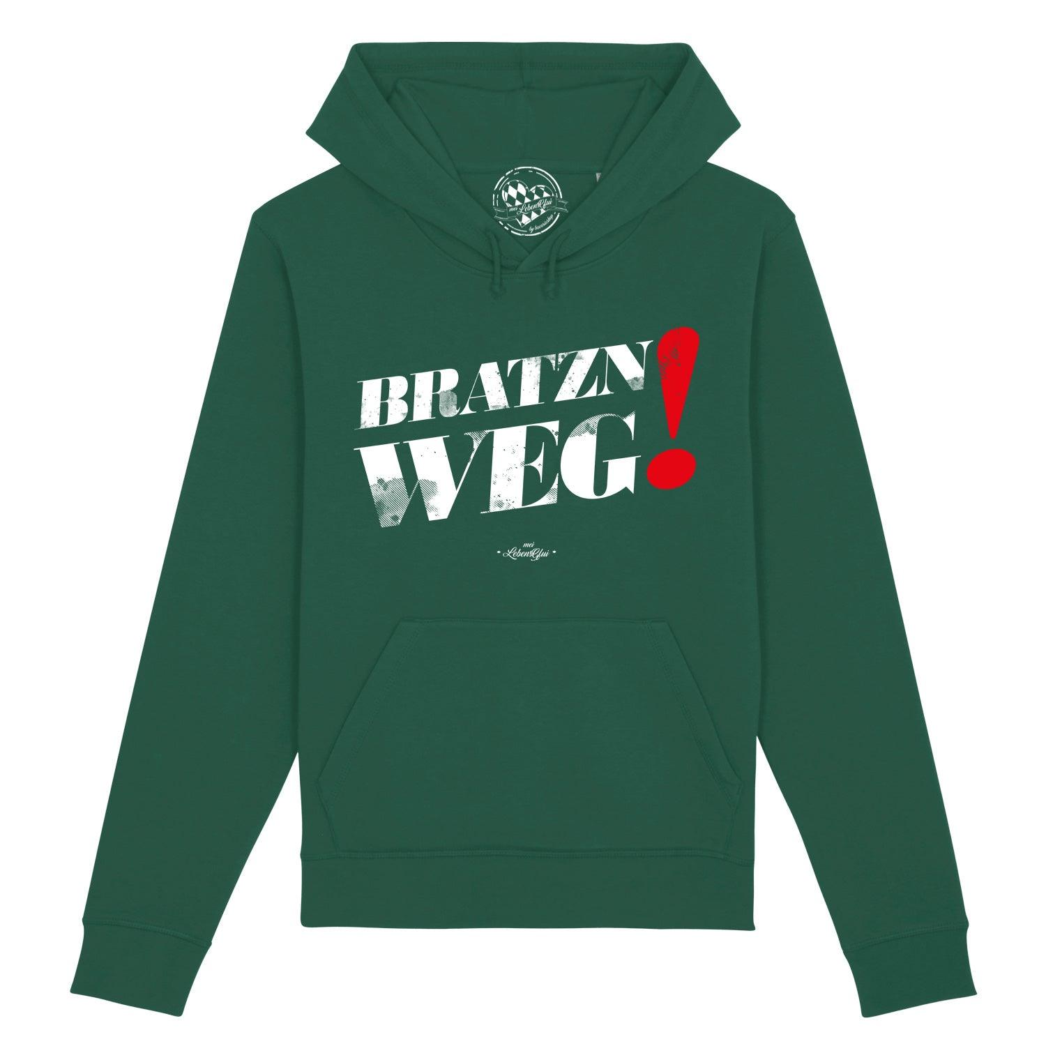 Herren Hoodie "Bratzn weg" - bavariashop - mei LebensGfui