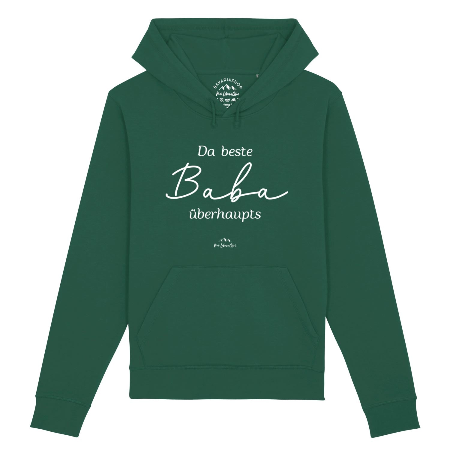 Herren Hoodie "Da beste Baba übahaupts"