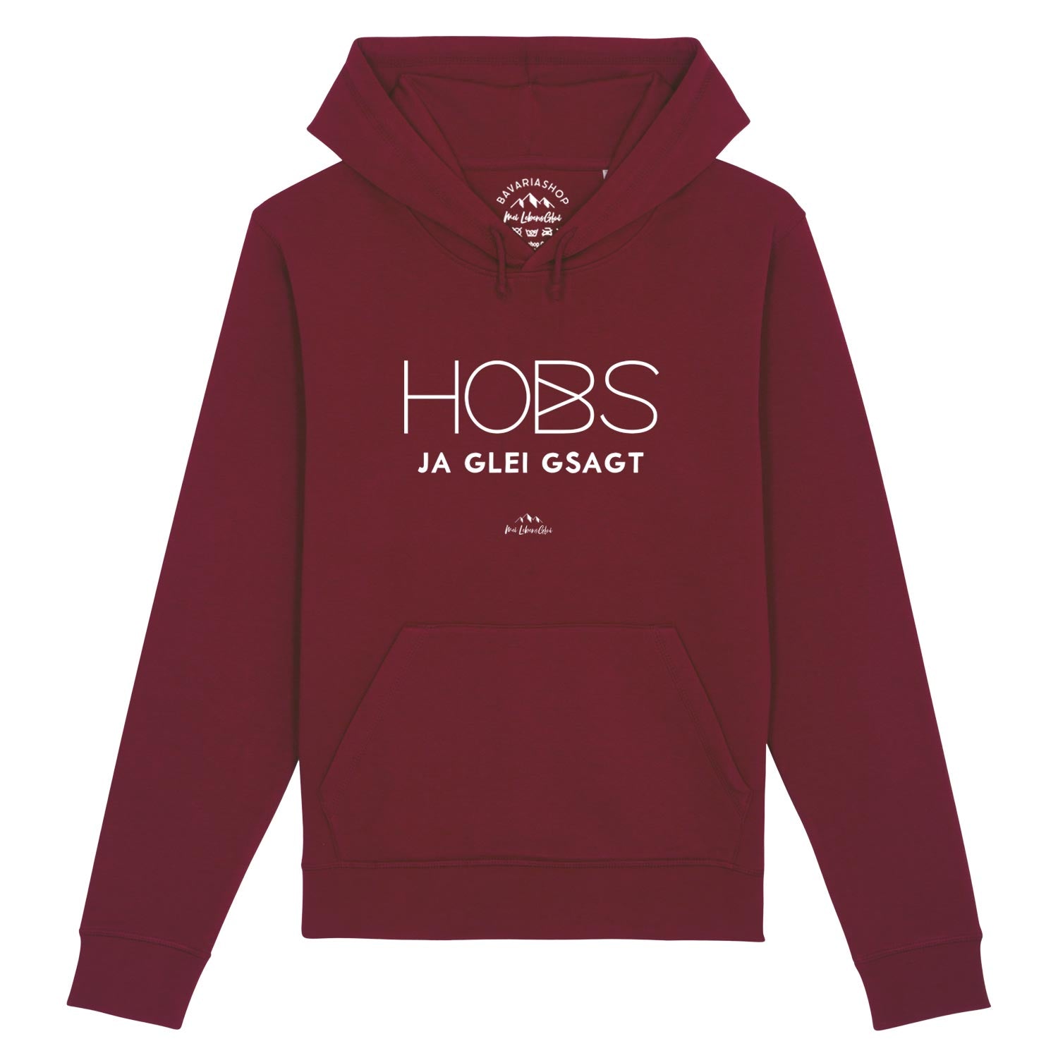 Herren Hoodie "Hobs ja glei gsagt"