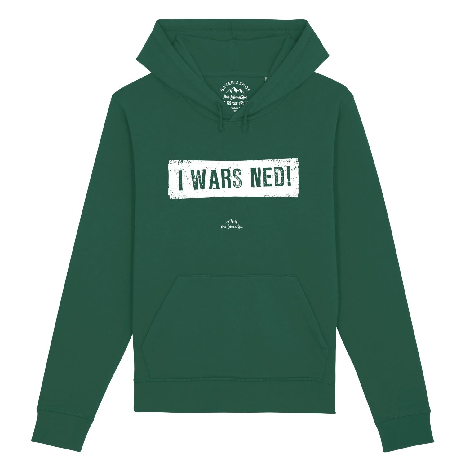 Herren Hoodie "I wars ned!"