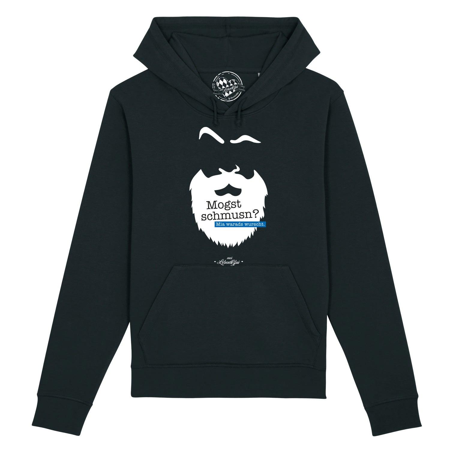 Herren Hoodie "Mogst schmusn?" - bavariashop - mei LebensGfui