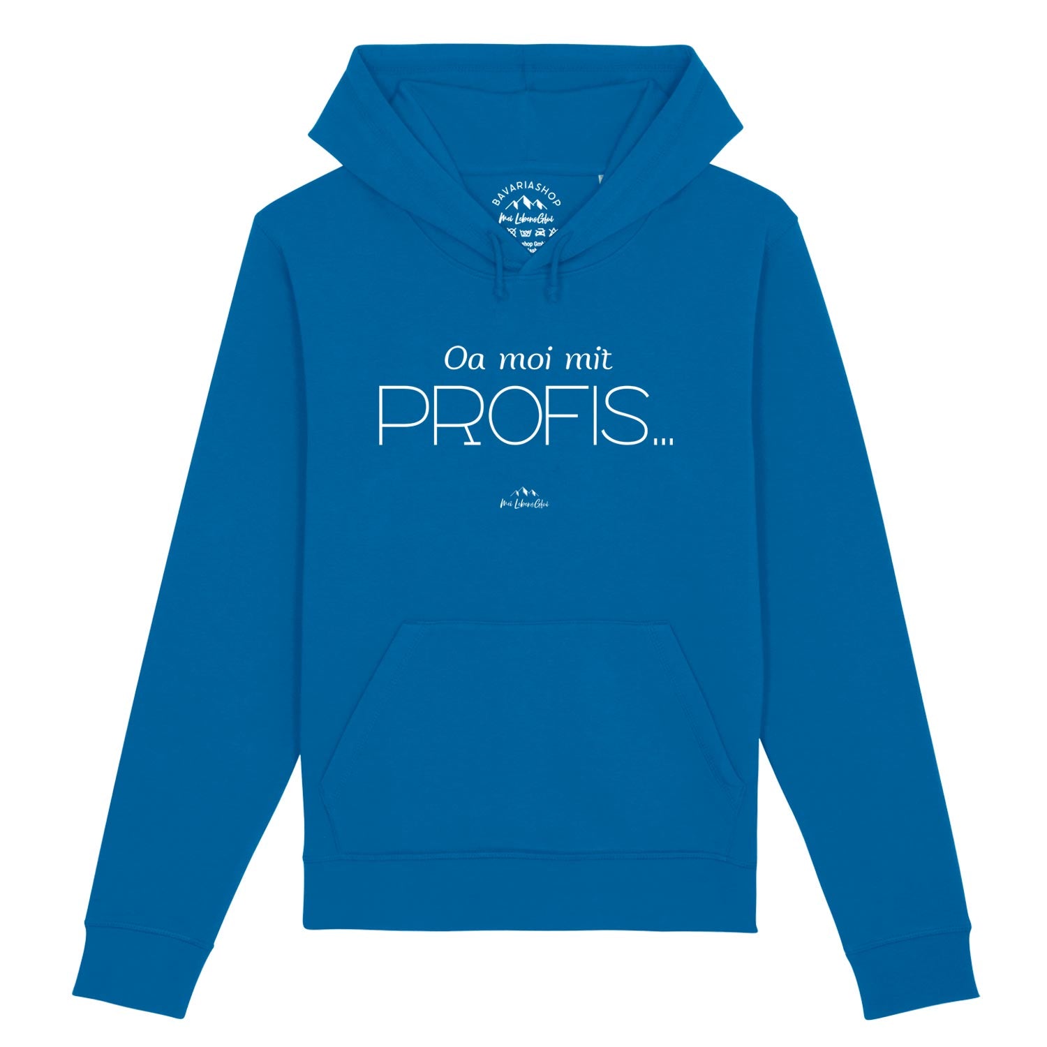 Herren Hoodie "Oa moi mit Profis!"