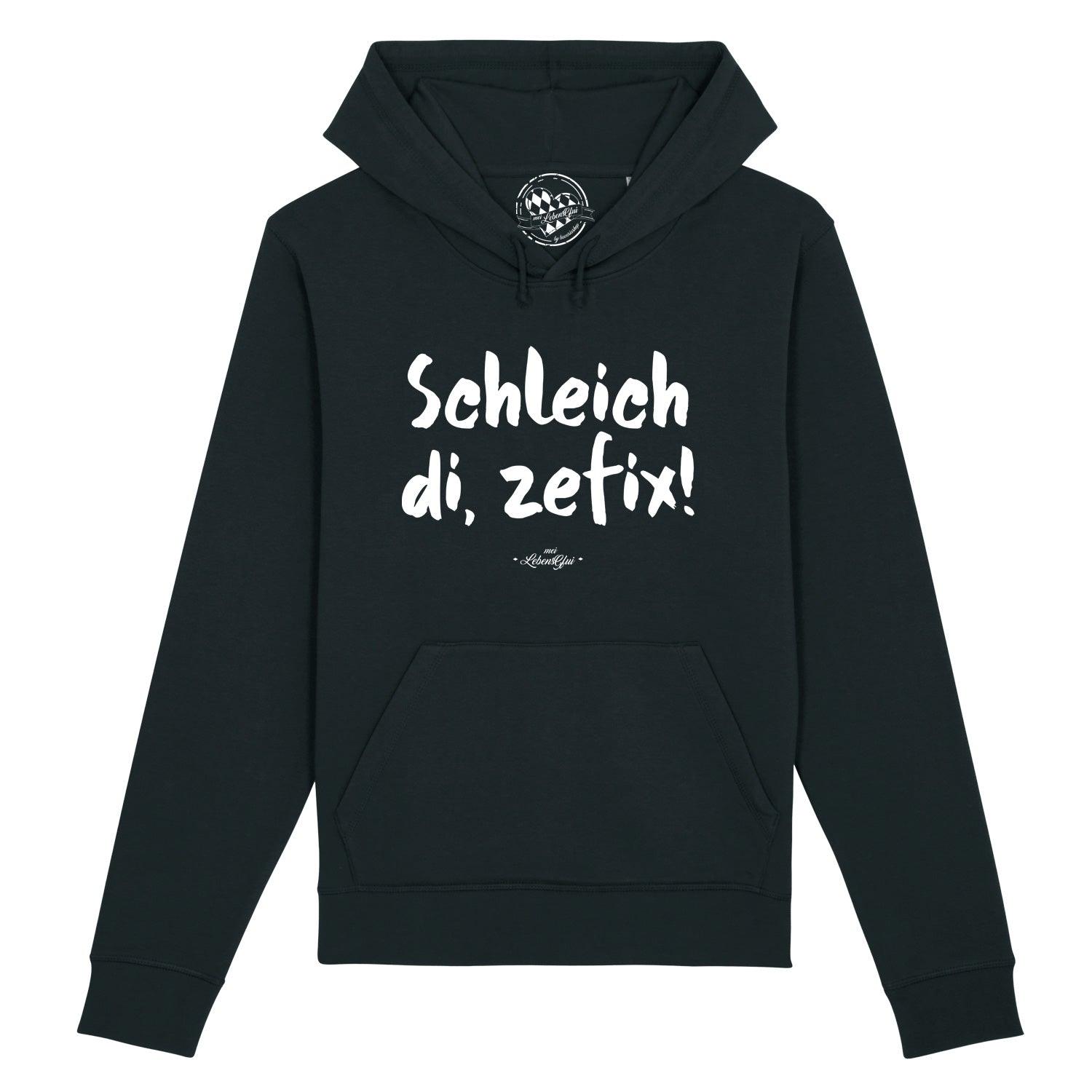 Herren Hoodie "Schleich di zefix!" - bavariashop - mei LebensGfui