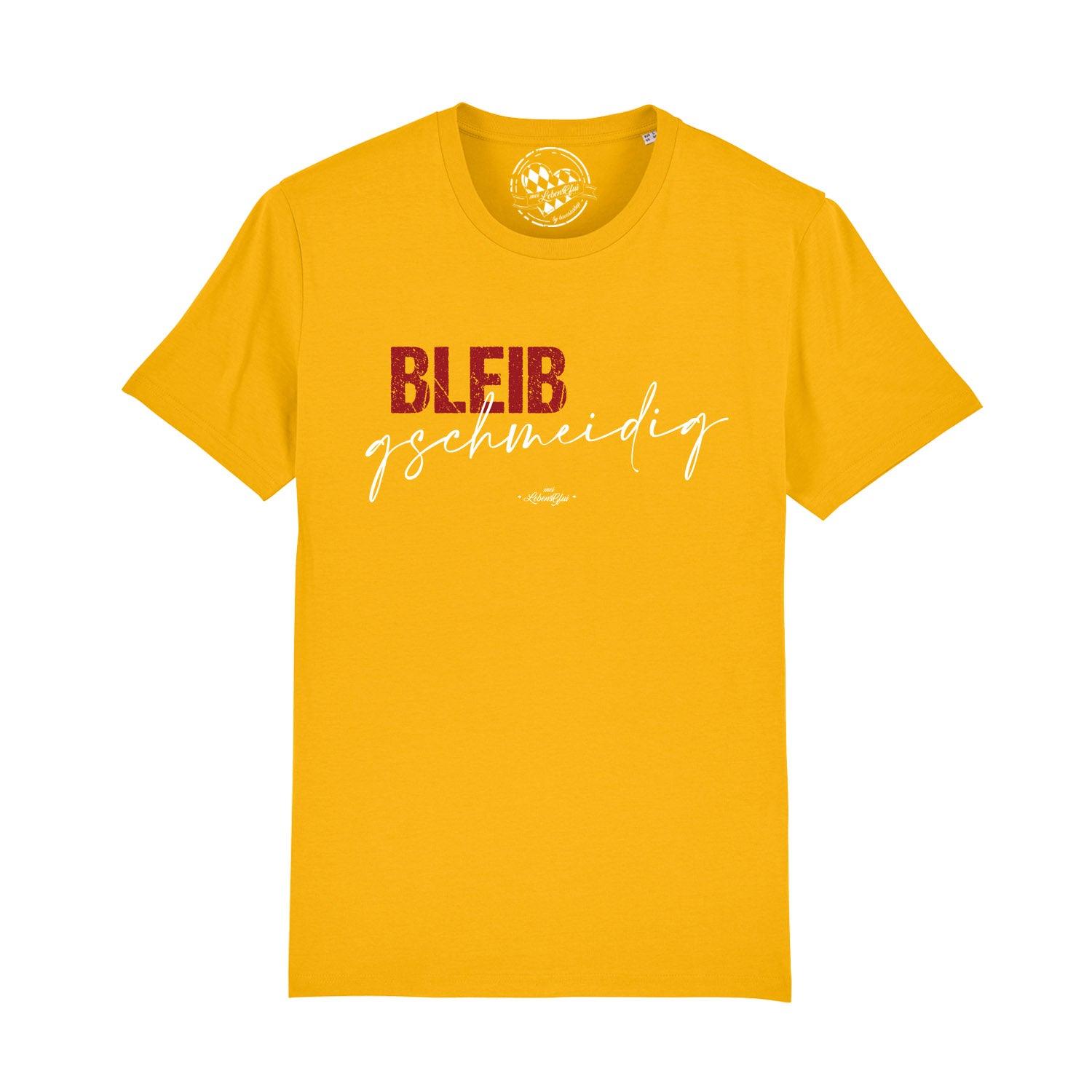 Herren T-Shirt "Bleib gschmeidig" - bavariashop - mei LebensGfui