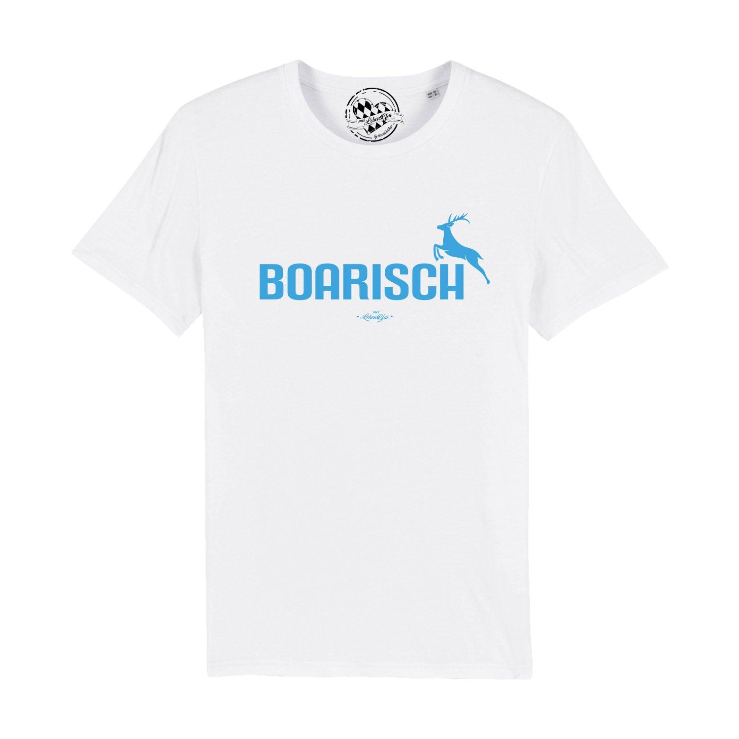 Herren T-Shirt "Boarisch" - bavariashop - mei LebensGfui