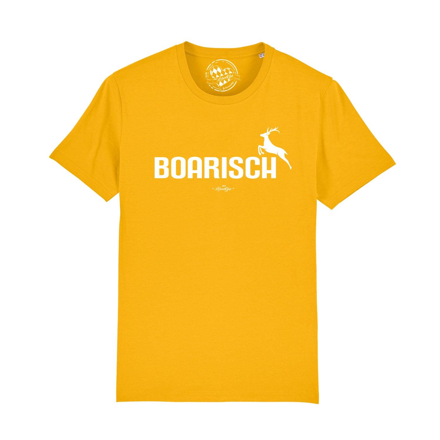 Herren T-Shirt "Boarisch" - bavariashop - mei LebensGfui