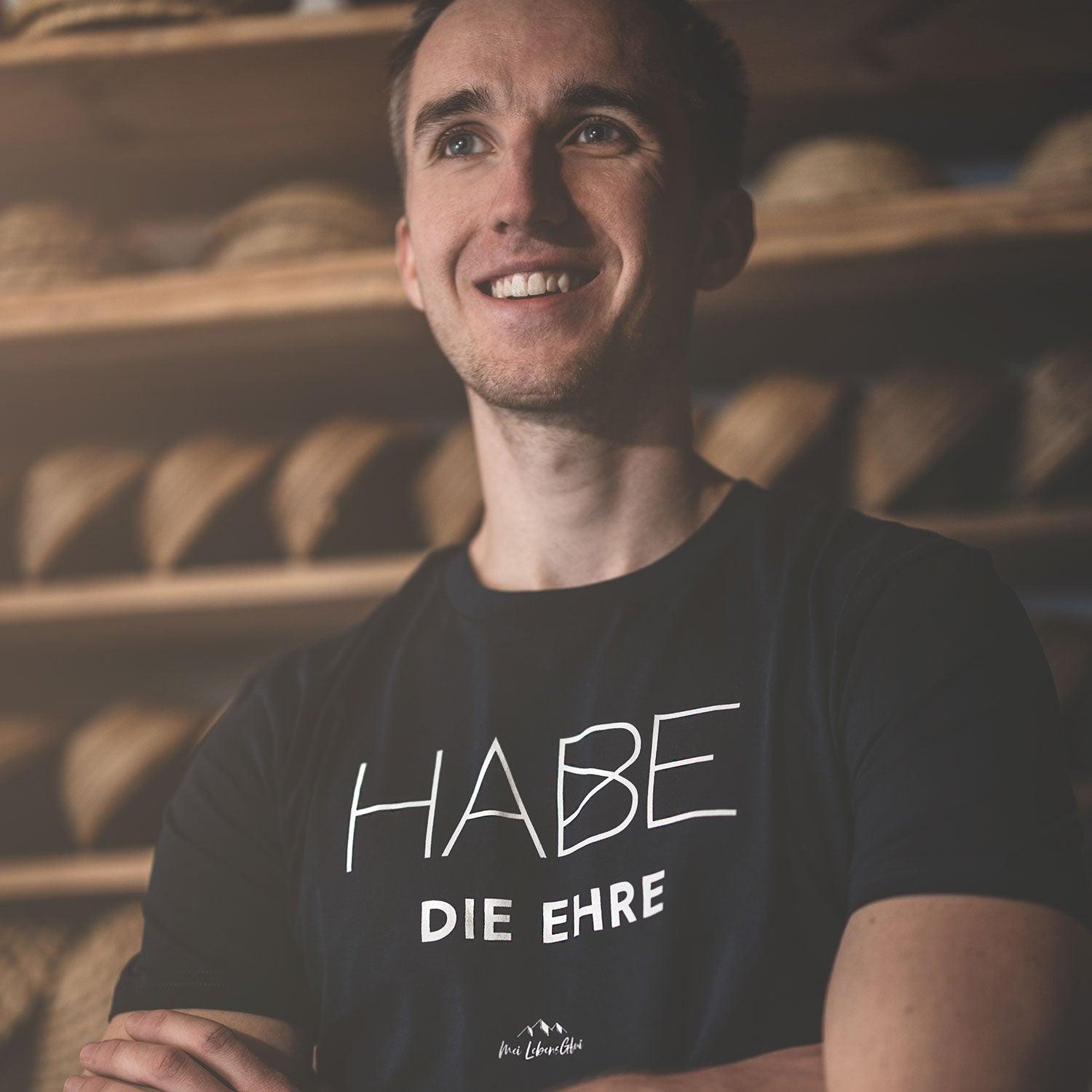 Herren T-Shirt "Habe die Ehre" - bavariashop - mei LebensGfui