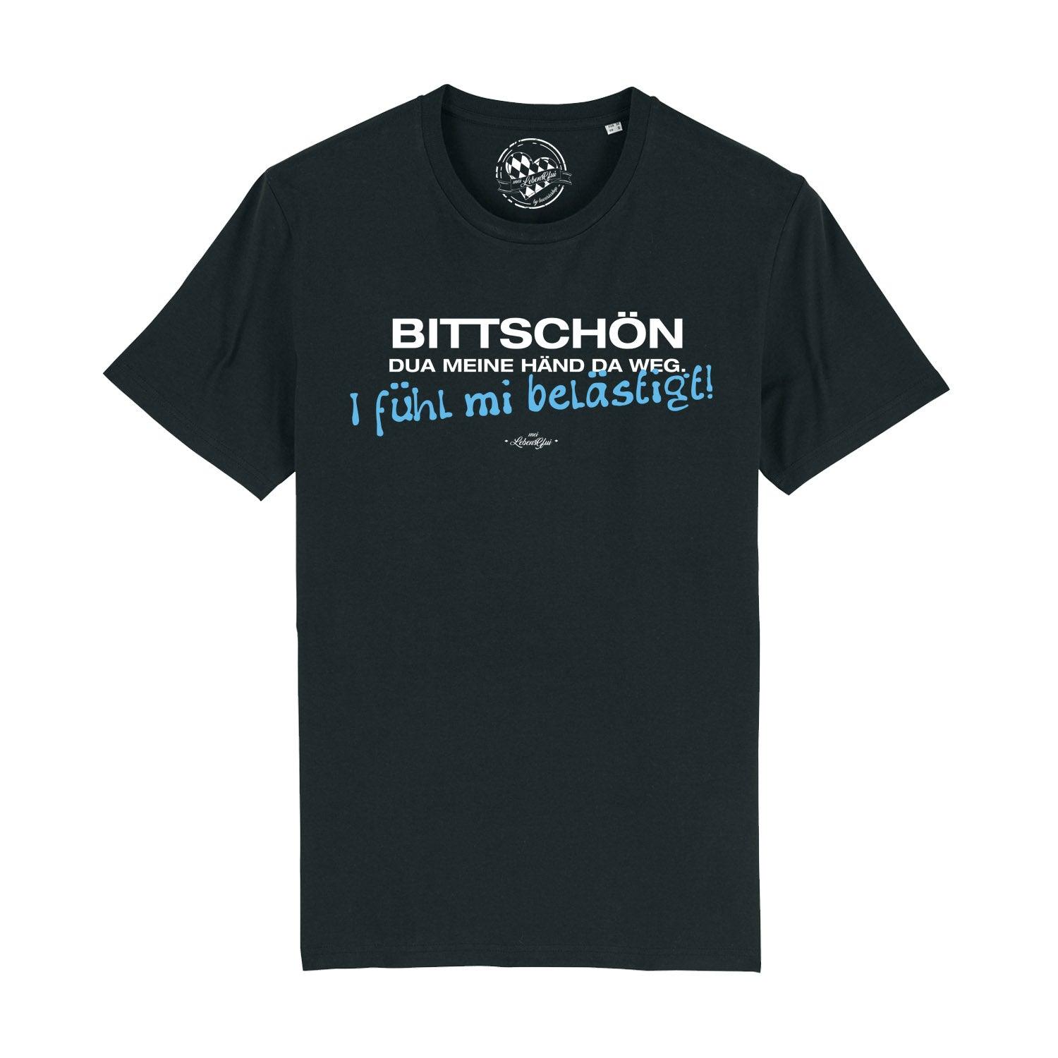 Herren T-Shirt "Händ weg" - bavariashop - mei LebensGfui