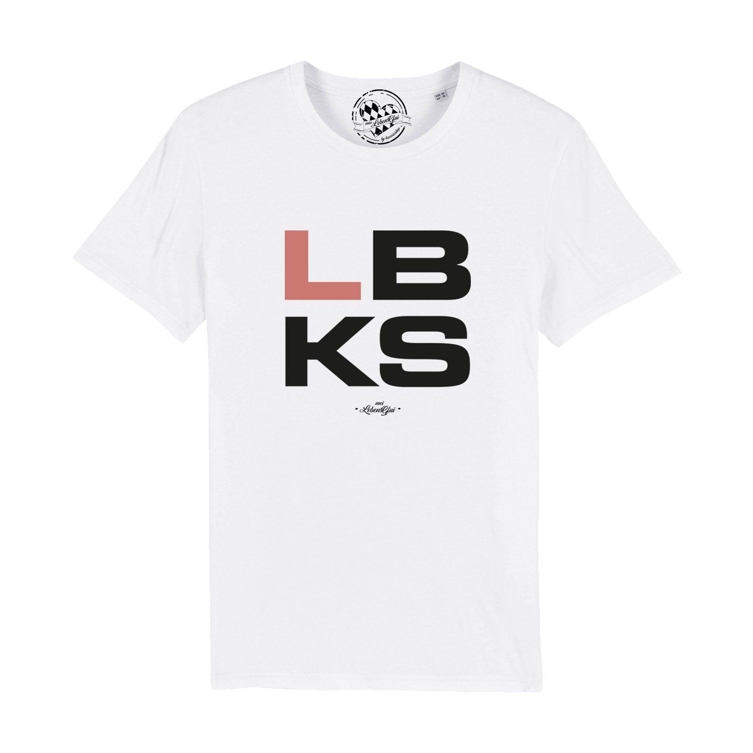 Herren T-Shirt "LBKS" - bavariashop - mei LebensGfui