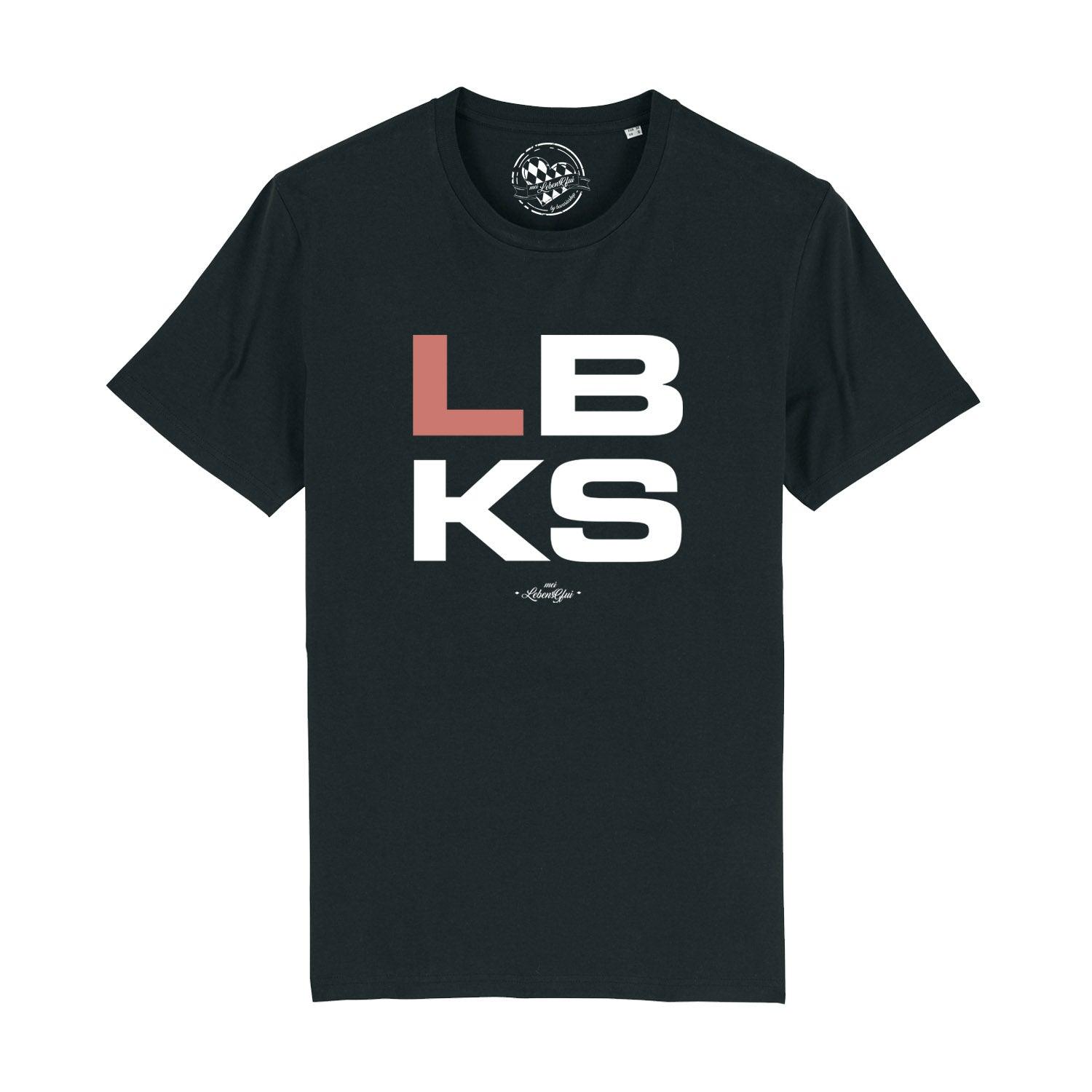 Herren T-Shirt "LBKS" - bavariashop - mei LebensGfui