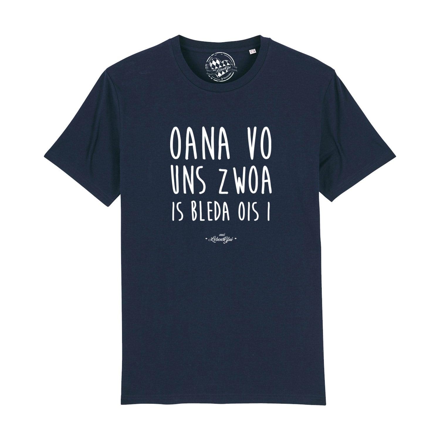 Herren T-Shirt "Oana vo uns zwoa..." - bavariashop - mei LebensGfui