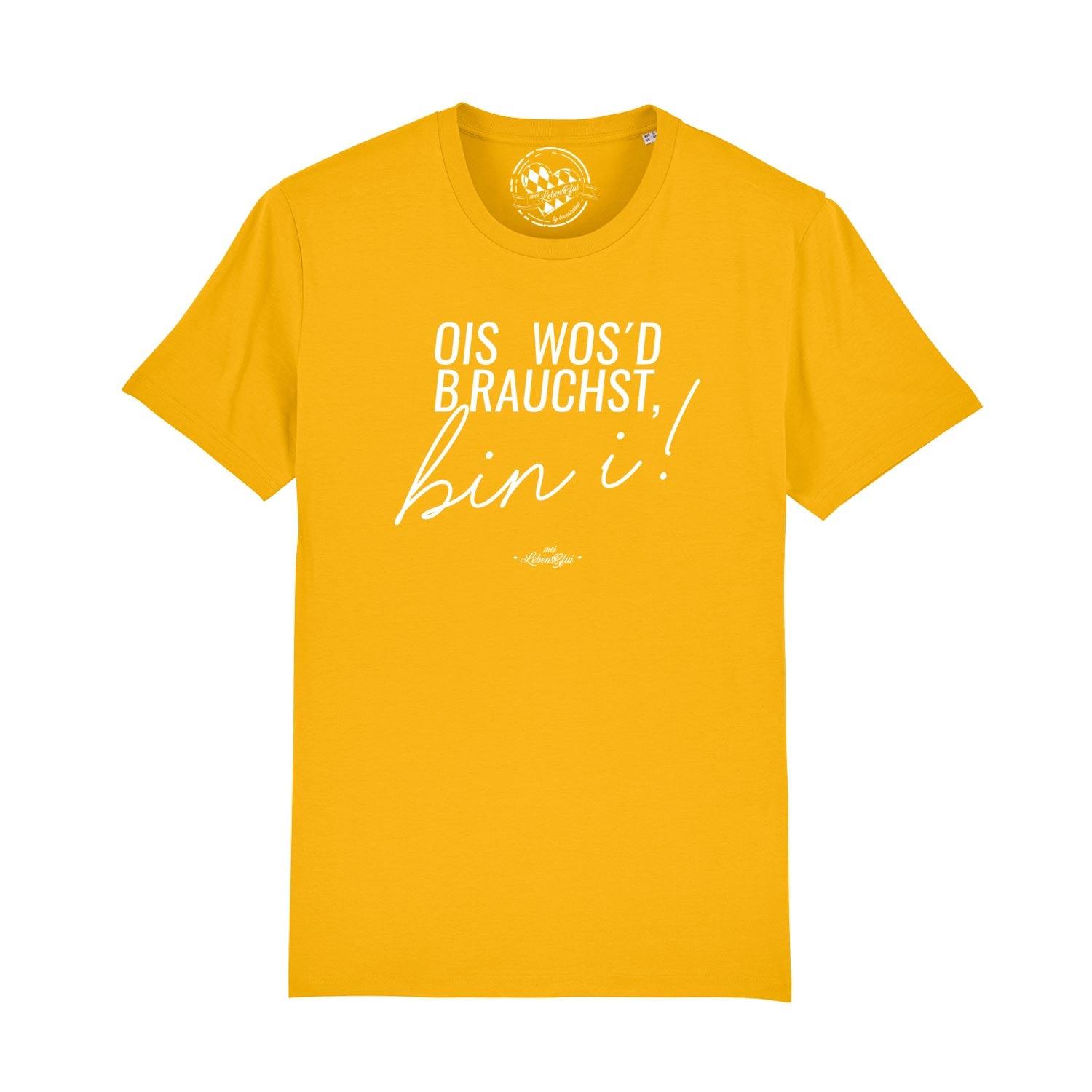 Herren T-Shirt "Ois wos'd brauchst..." - bavariashop - mei LebensGfui