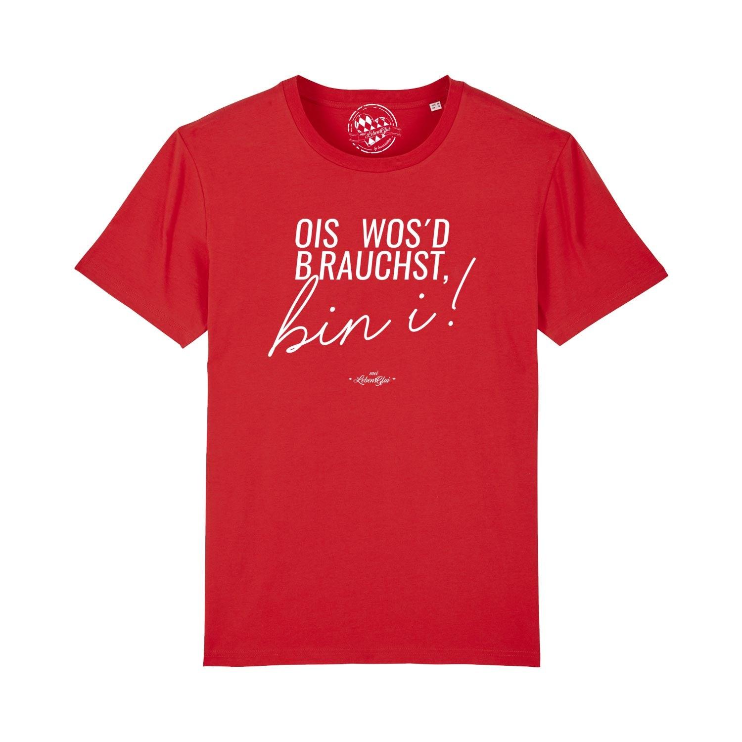 Herren T-Shirt "Ois wos'd brauchst..." - bavariashop - mei LebensGfui