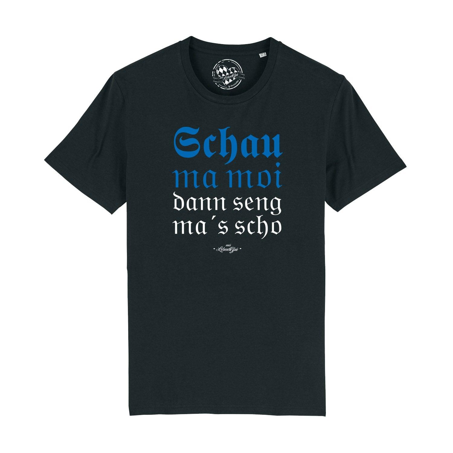 Herren T-Shirt "Schau ma moi" - bavariashop - mei LebensGfui