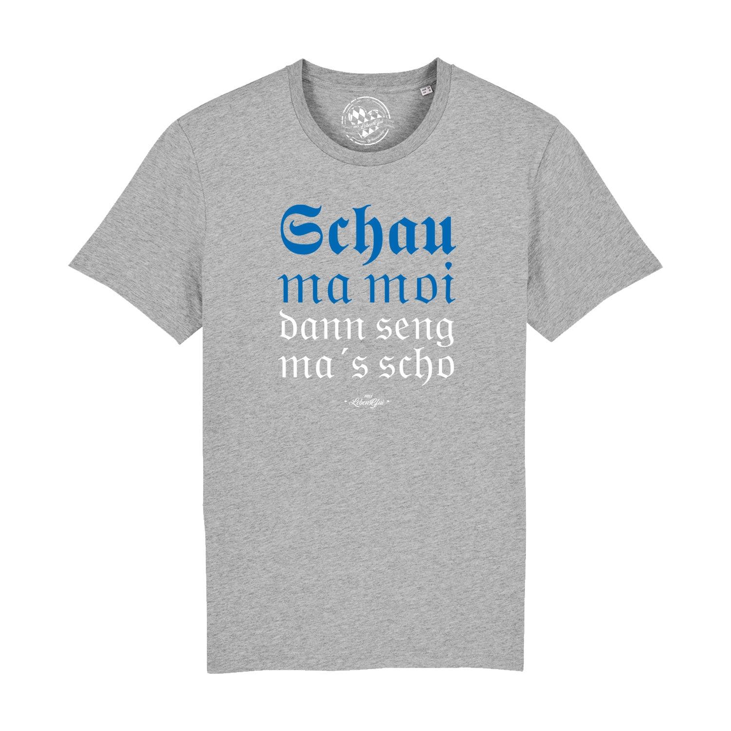 Herren T-Shirt "Schau ma moi" - bavariashop - mei LebensGfui