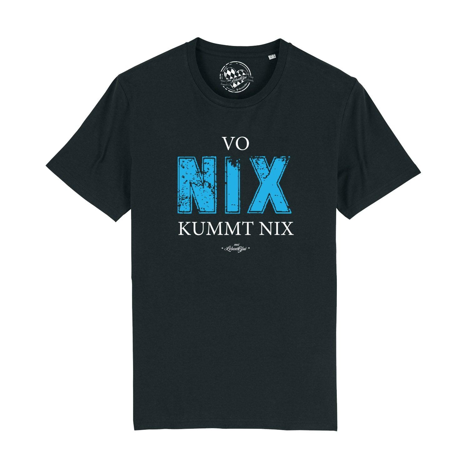 Herren T-Shirt "Vo nix kummt nix" - bavariashop - mei LebensGfui