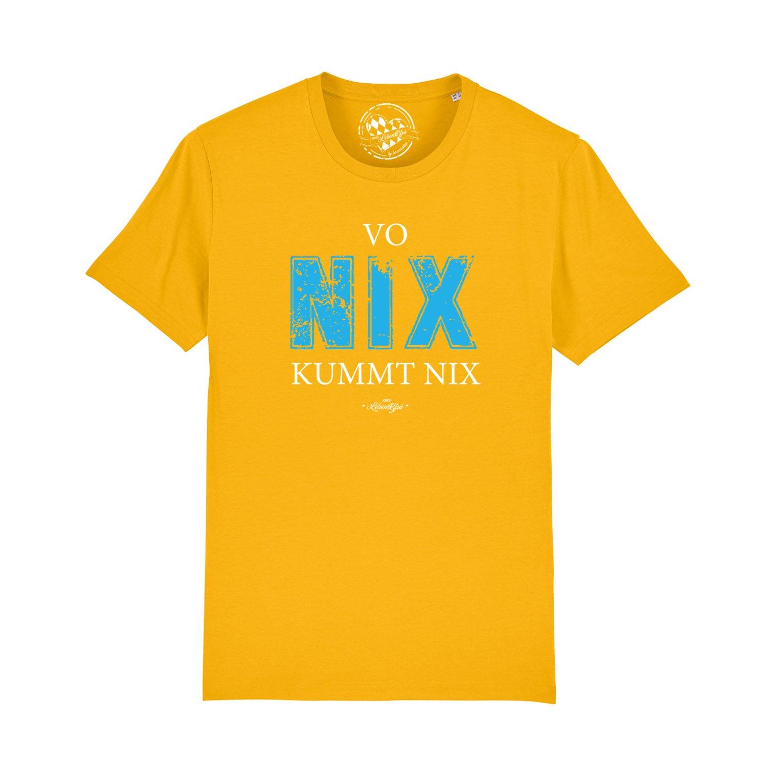 Herren T-Shirt "Vo nix kummt nix" - bavariashop - mei LebensGfui